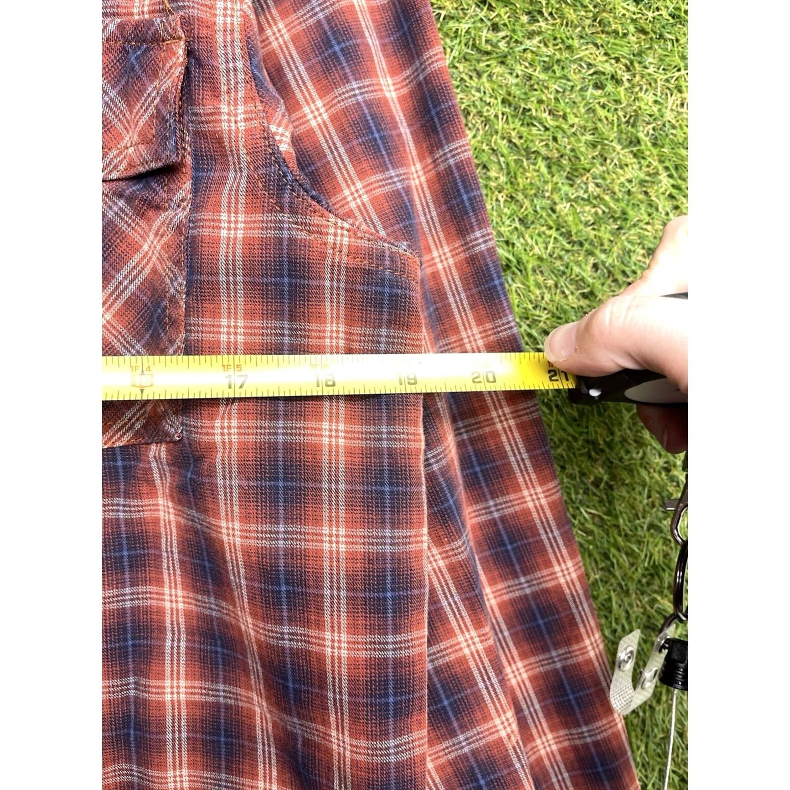 Ariat 5.11 Tactical Shirt Womens Small Petite Button Concealed Carry Pockets 72429 Red Plaid 90s Workwear Shirt Womens Petite XS-PS Buttons Mens Womens Size S / US 4 / IT 40 - 6 Thumbnail