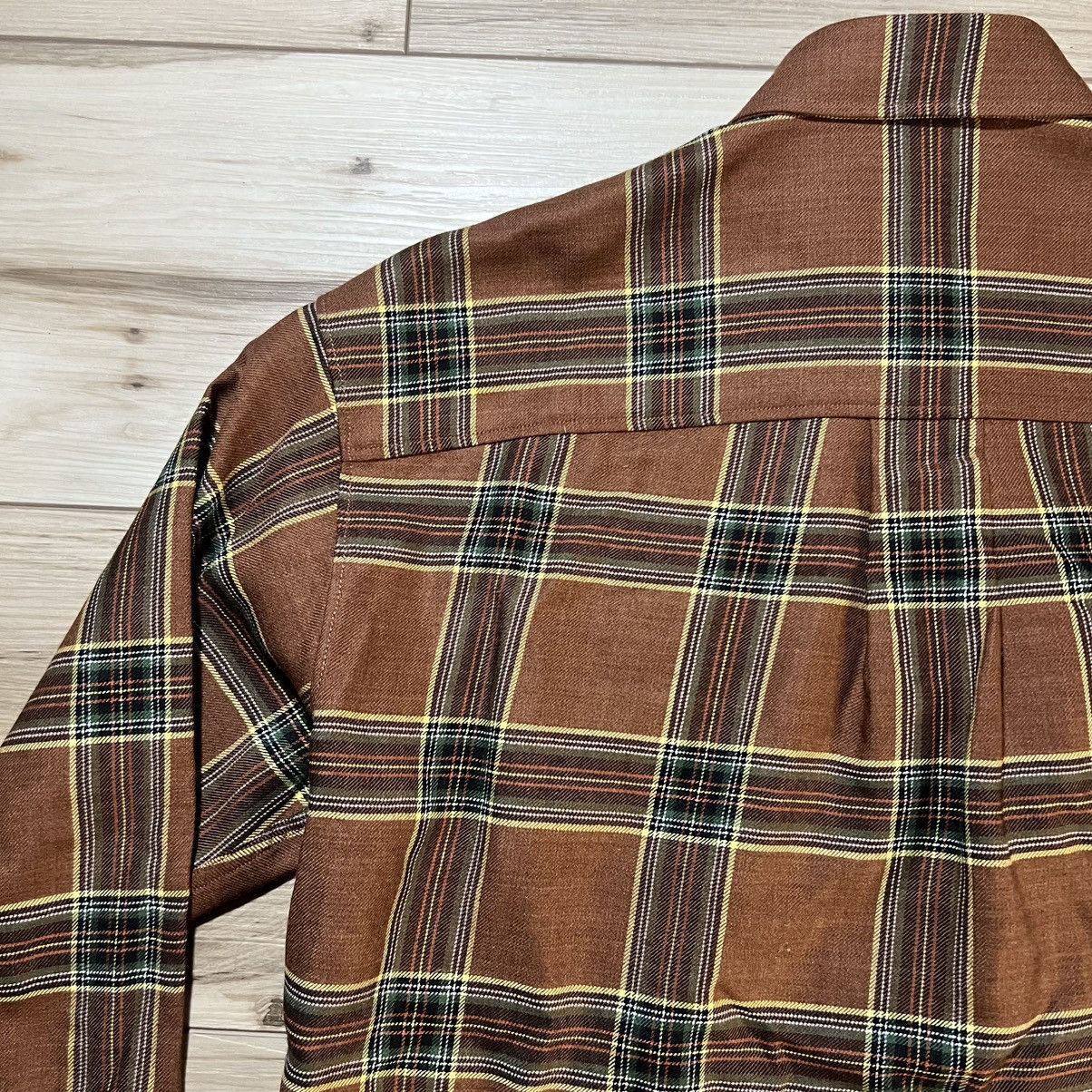 Dsquared2 Dsquared2 Brown Flannel Jacket Embellished Jewels Size US M / EU 48-50 / 2 - 17 Thumbnail
