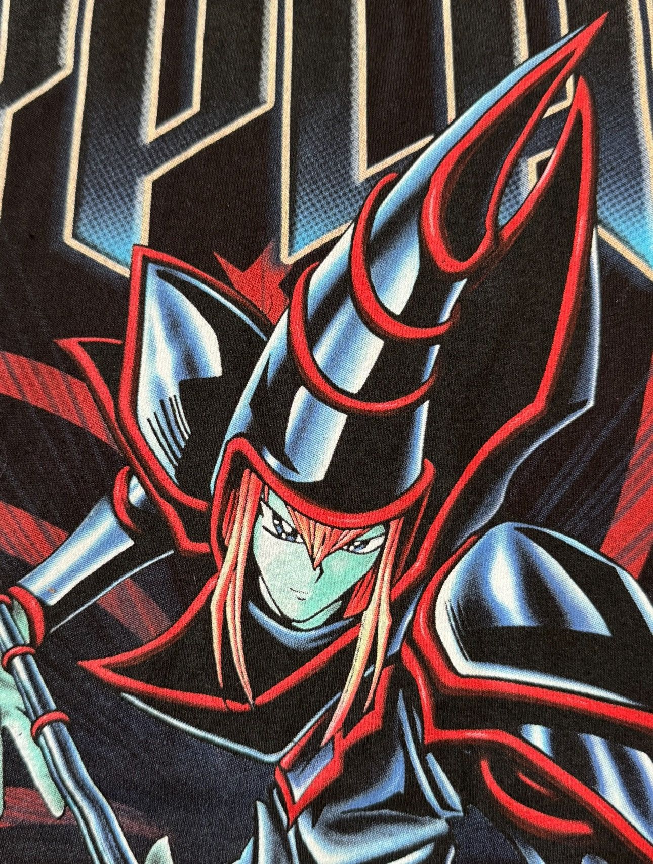 Anime × Japanese Brand × Vintage Yugioh - Black magician Hypland T Shirt Size US L / EU 52-54 / 3 - 6 Thumbnail