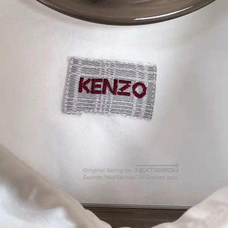 Kenzo KENZO White Cotton Long Sleeve Shirt for Men . Size US S / EU 44-46 / 1 - 4 Thumbnail