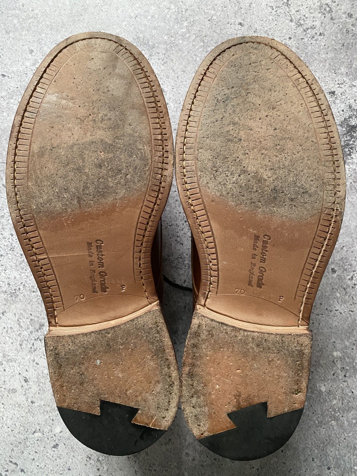 Church's Church's Custom Grade Derby Shoes Leather Anglesey England Size US 8 / EU 41 - 9 Thumbnail