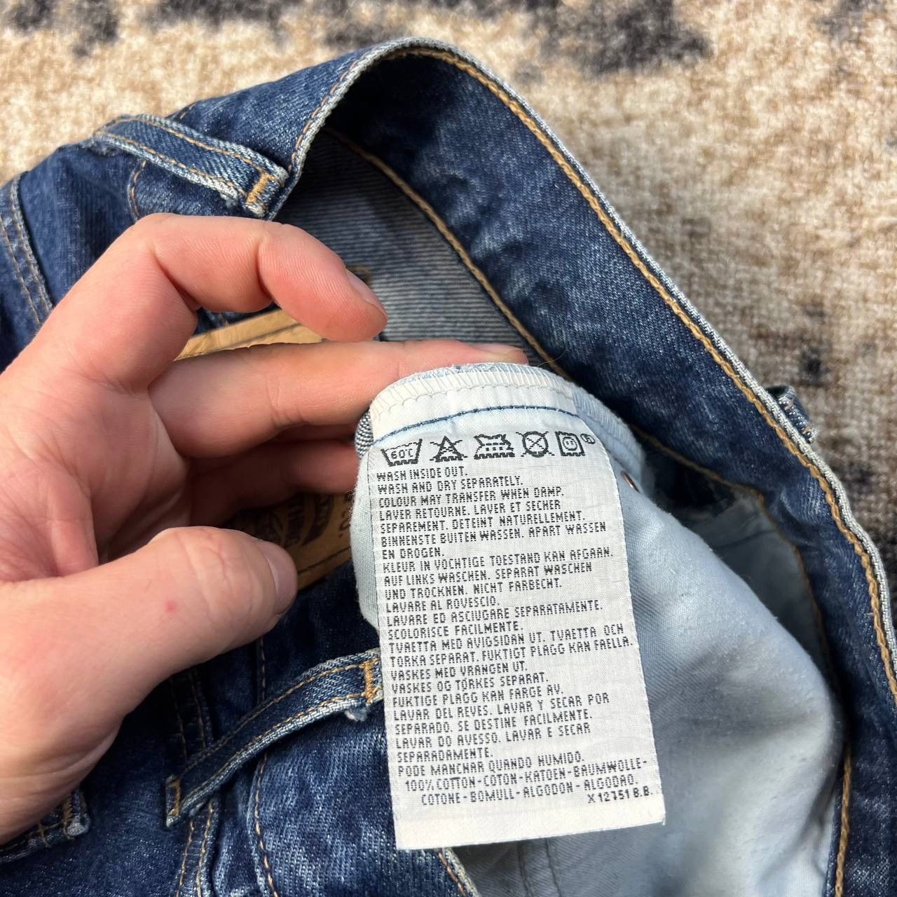 Levi's 615 Levis Vintage Orange Tab Distressed Style Denim Jeans Size US 31 - 8 Thumbnail