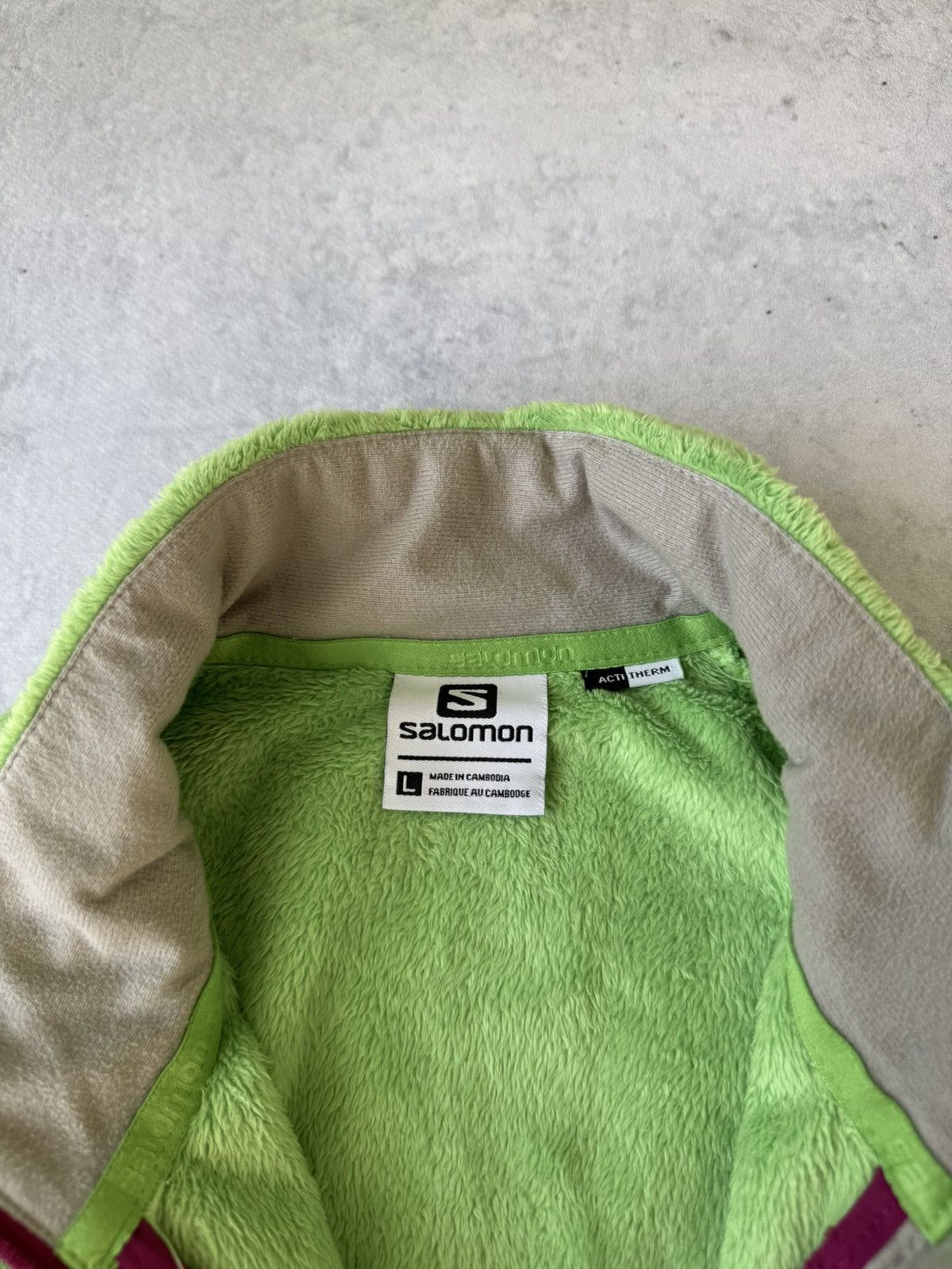 Salomon Salomon Fleece Jacket Grinch Size L / US 10 / IT 46 - 7 Thumbnail