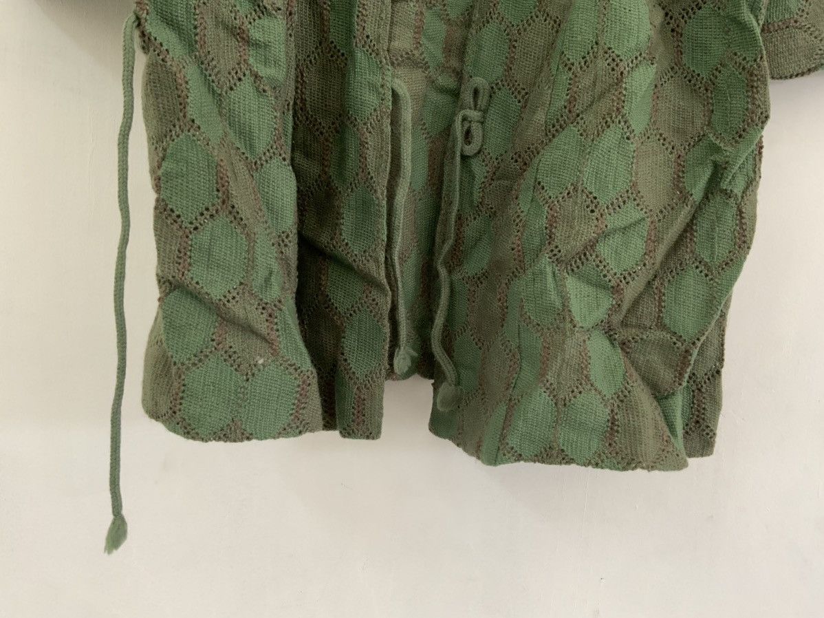 Japanese Brand Vintage Japan Green Cardigan Kimono Size US L / EU 52-54 / 3 - 6 Thumbnail