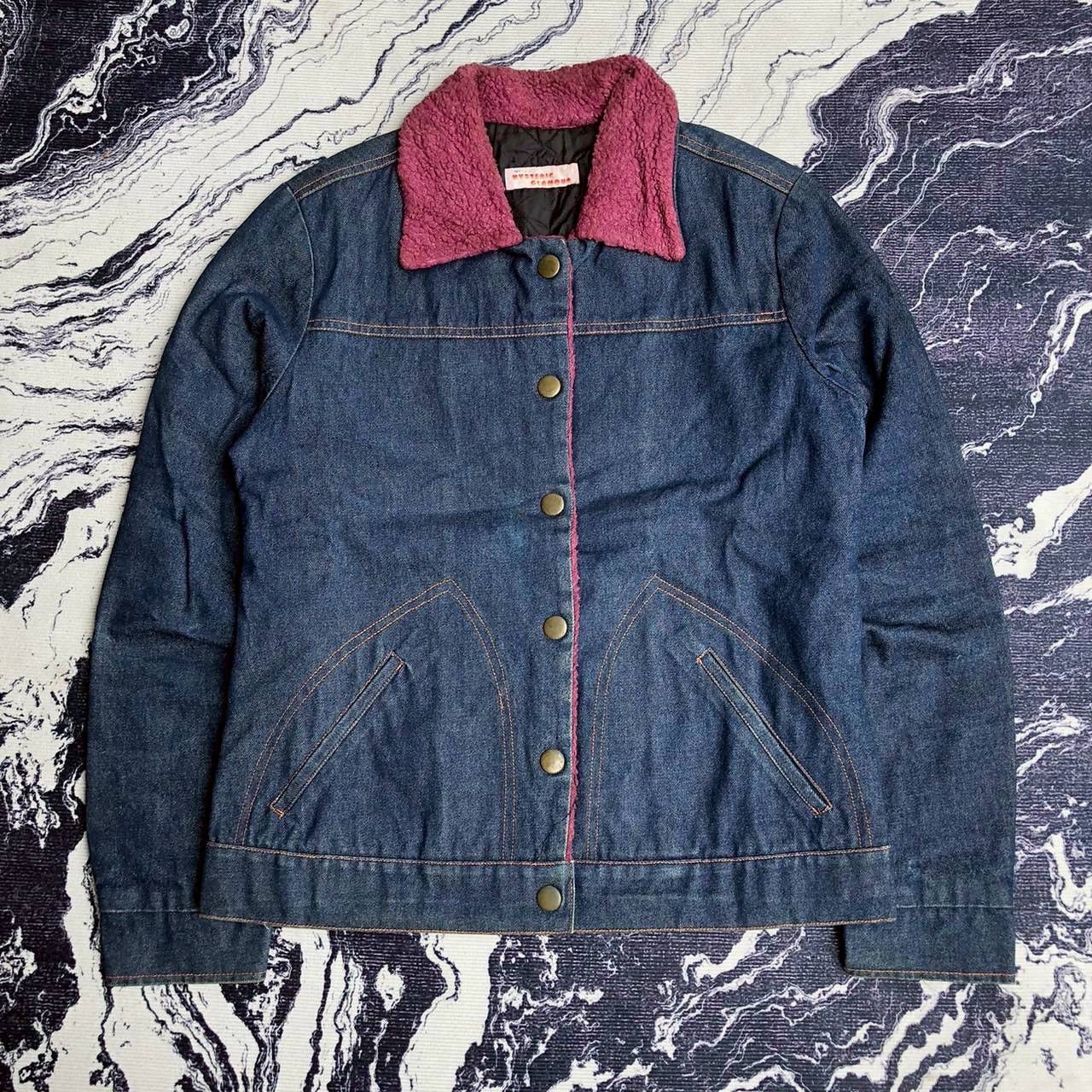 Hysteric Glamour Vintage Y2K Hysteric Glamour Denim Sherpa Jacket Size US S / EU 44-46 / 1 - 1 Thumbnail