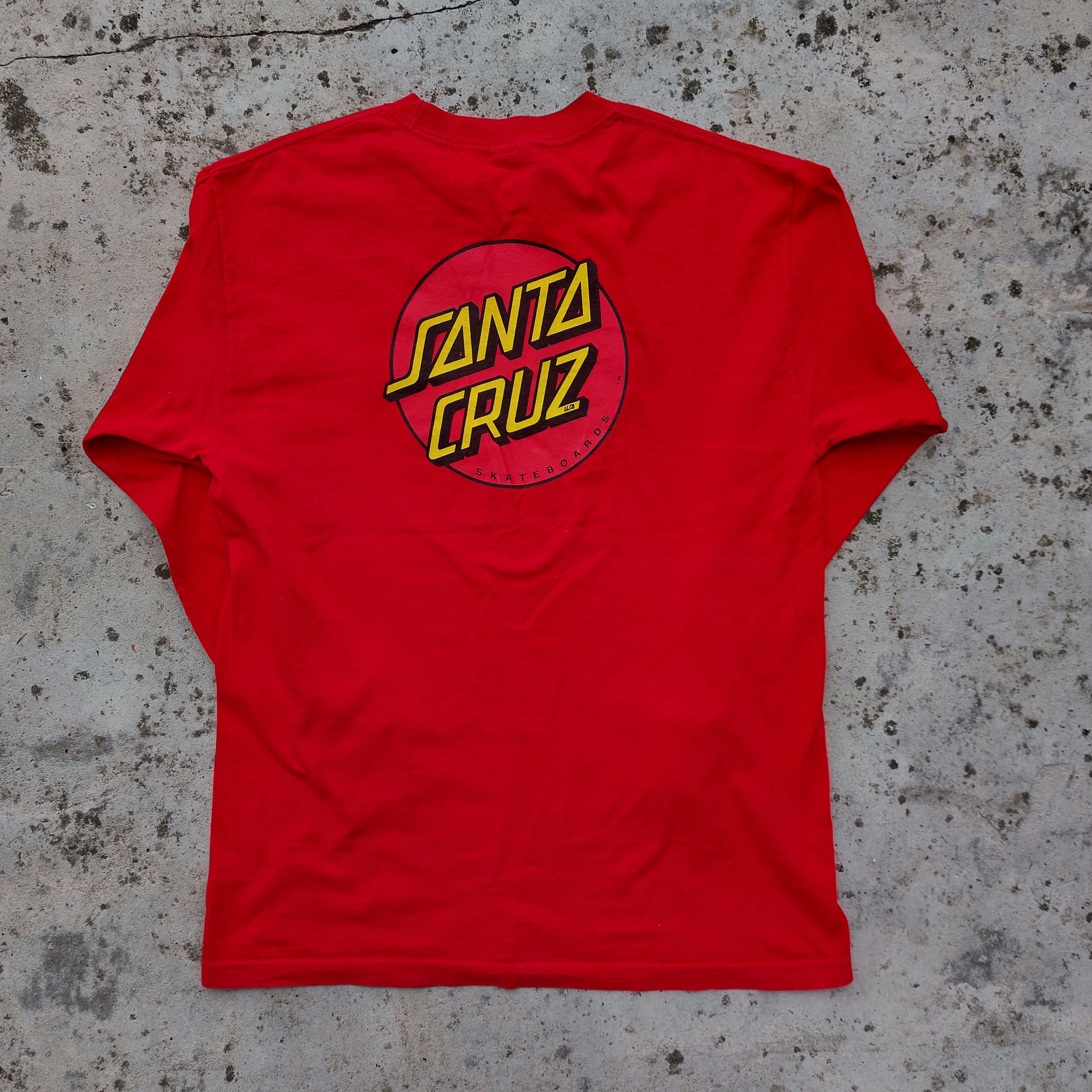 Santa Cruz Skateboards × Vintage santa cruz vintage longsleeve Size US L / EU 52-54 / 3 - 7 Thumbnail