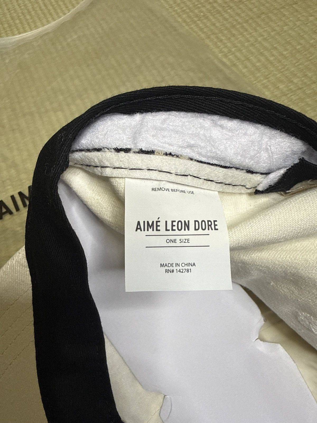 Aime Leon Dore New Aime Leon Dore Pristine White Hat Size ONE SIZE - 6 Thumbnail