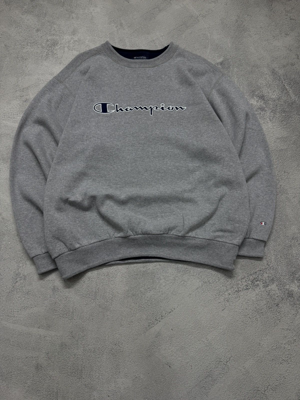 Champion Vintage Y2k Champion Spell Out Big Logo Sweatshirt 90’s Size US XL / EU 56 / 4 - 7 Thumbnail