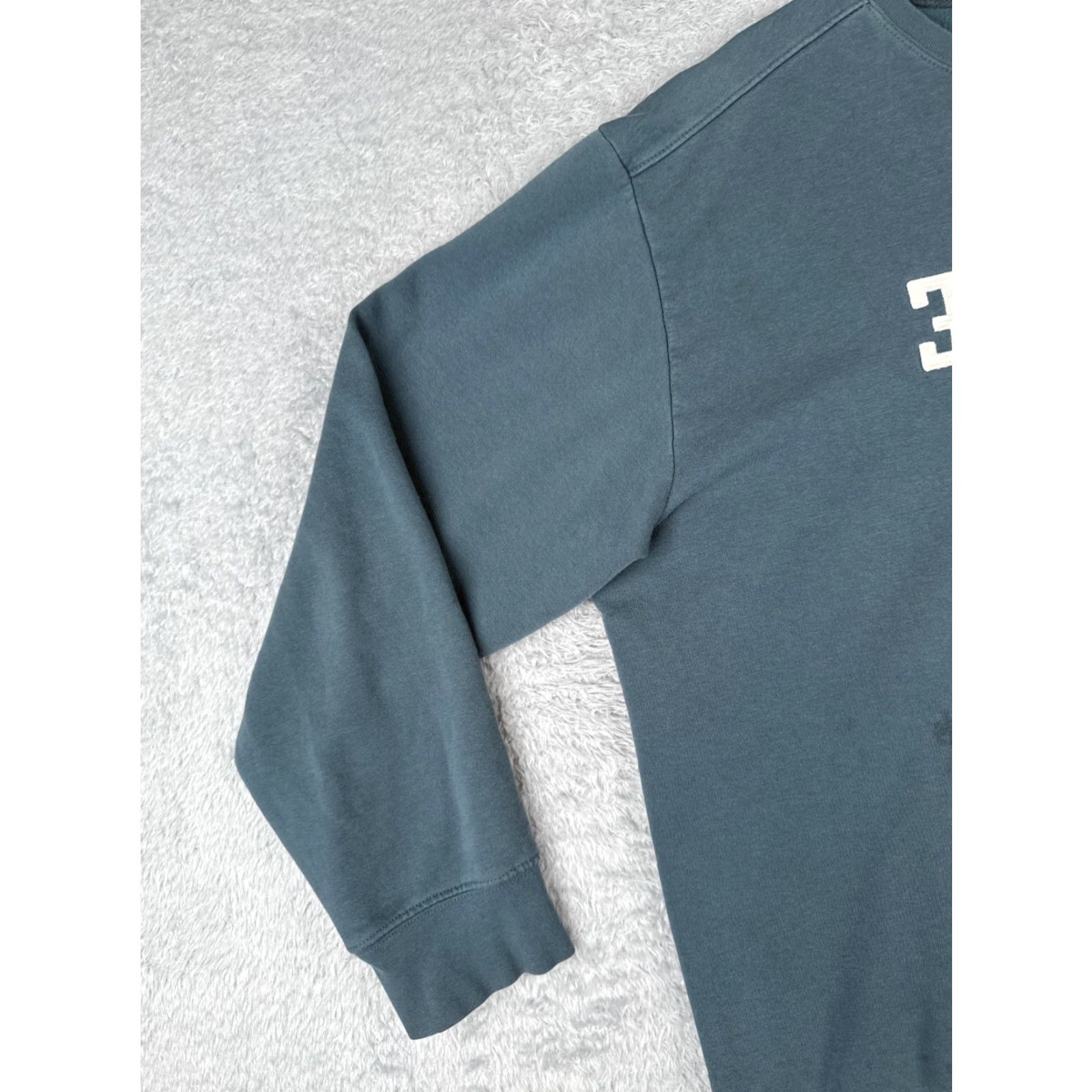 The North Face The North Face Sweatshirt Men Extra Large Blue Pullover Cotton Blend Explorer READ Size US XL / EU 56 / 4 - 3 Thumbnail