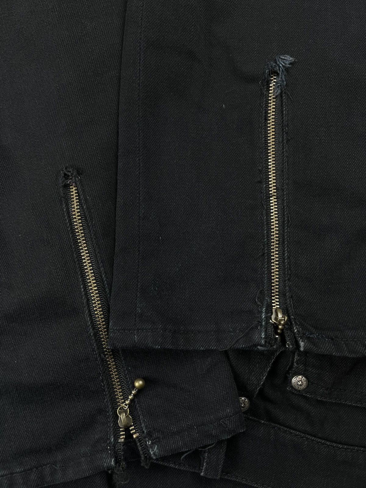 Chrome Hearts Chrome Hearts Vintage Skinny Fleur Knee Denim Jeans Altered Size US 32 / EU 48 - 9 Thumbnail