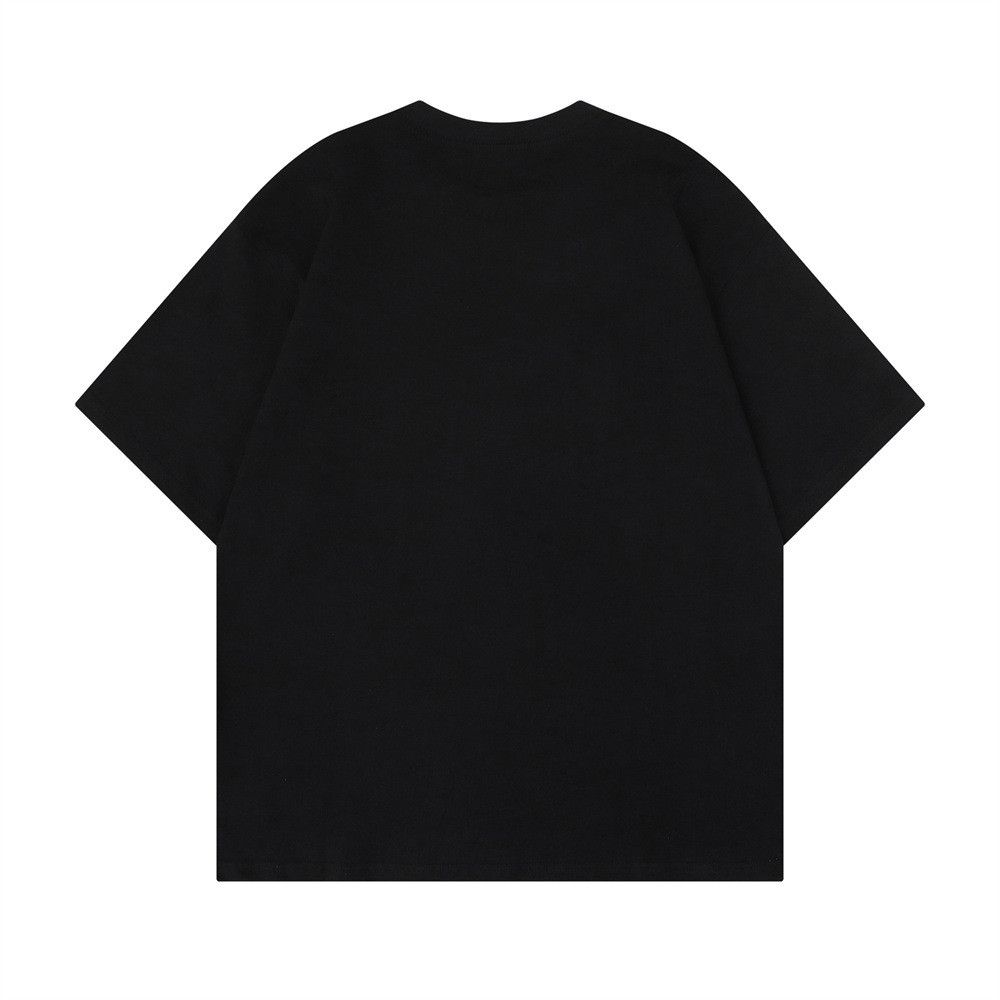 Japanese Brand Men's Streetwear Loose-Fit T-Shirt with Kitten Print Size US M / EU 48-50 / 2 - 2 Thumbnail