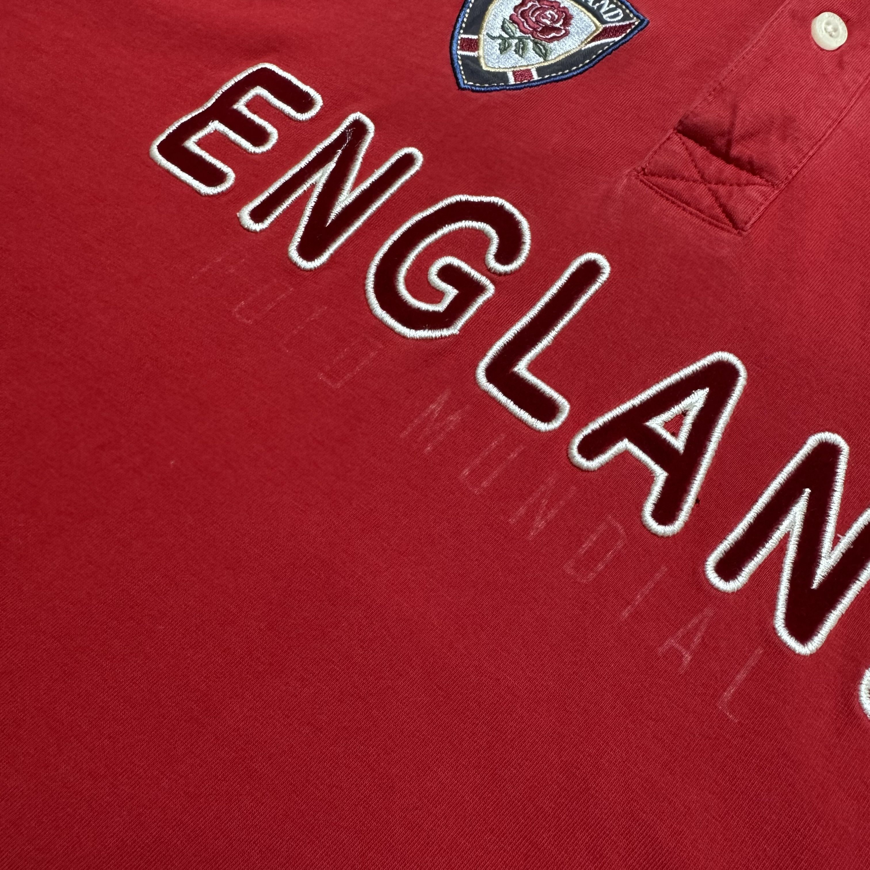La Martina × Polo Ralph Lauren × Vintage LA MARTINA ENGLAND POLO TEAM CHIEF KEEF STYLE POLOS SHIRT Size US L / EU 52-54 / 3 - 3 Thumbnail