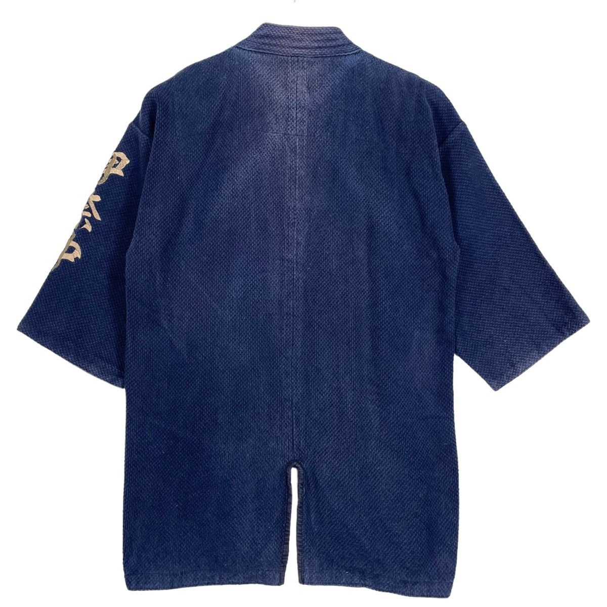 45rpm × Indigo × Japanese Brand 💥VINTAGE INDIGO JAPAN KIMONO SHORT SLEEVE Size US L / EU 52-54 / 3 - 7 Thumbnail