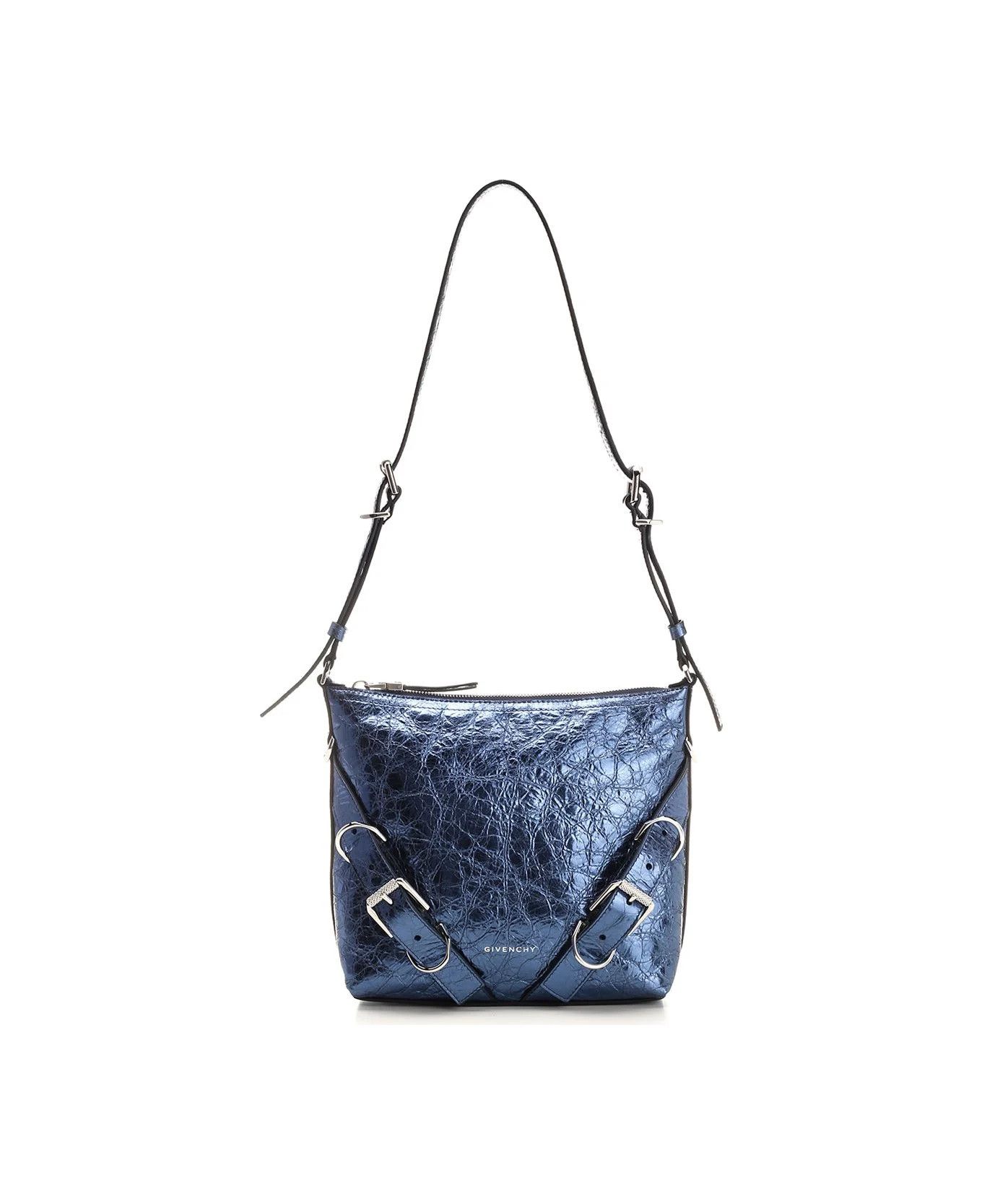 Givenchy o1n1vont0326 Size:OS/Voyou Small Bag in Nevy Blue Size ONE SIZE - 1 Thumbnail