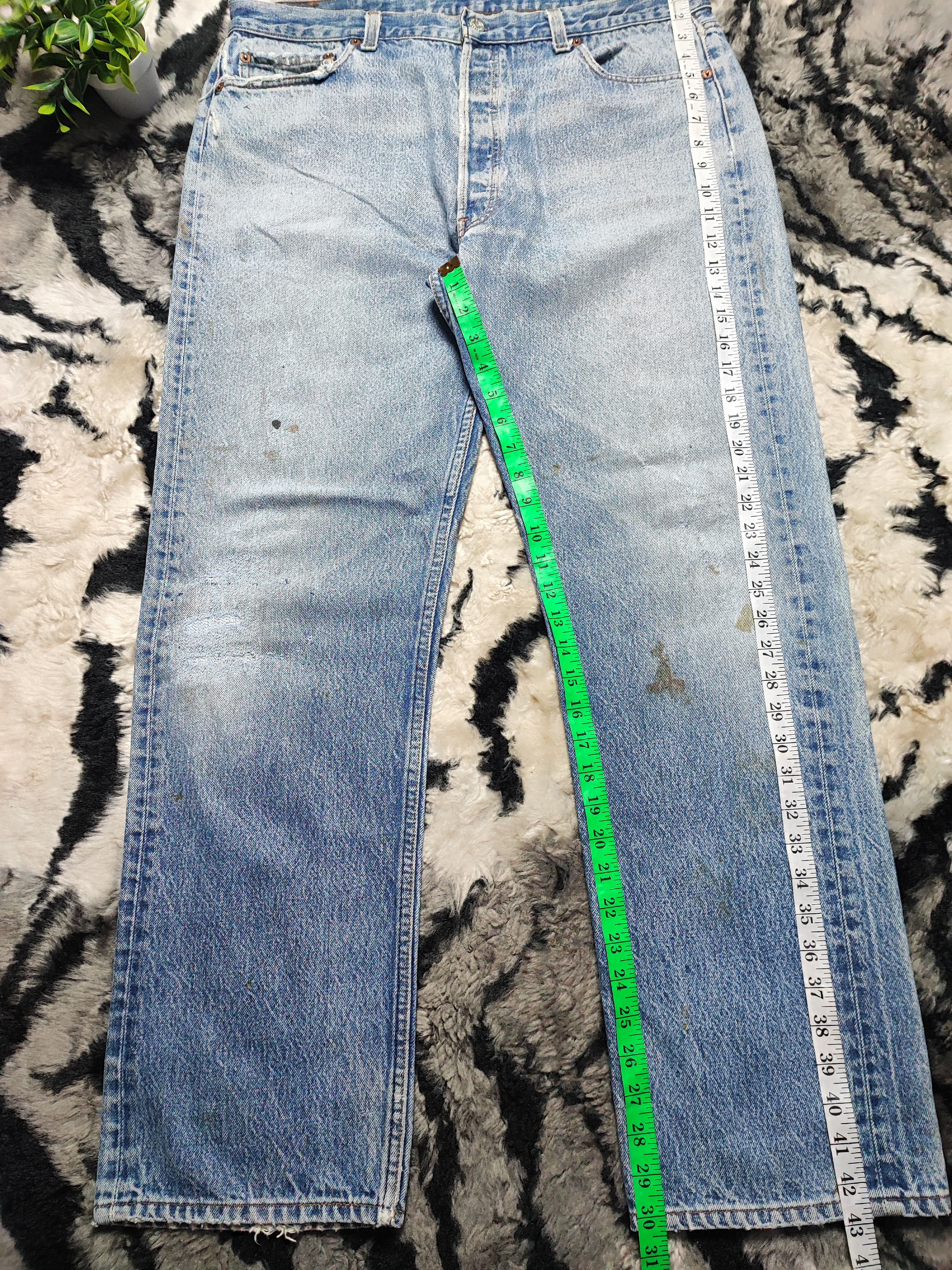 Levi's × Vintage Vintage Levi's 501 80s Made In USA Size US 36 / EU 52 - 3 Thumbnail
