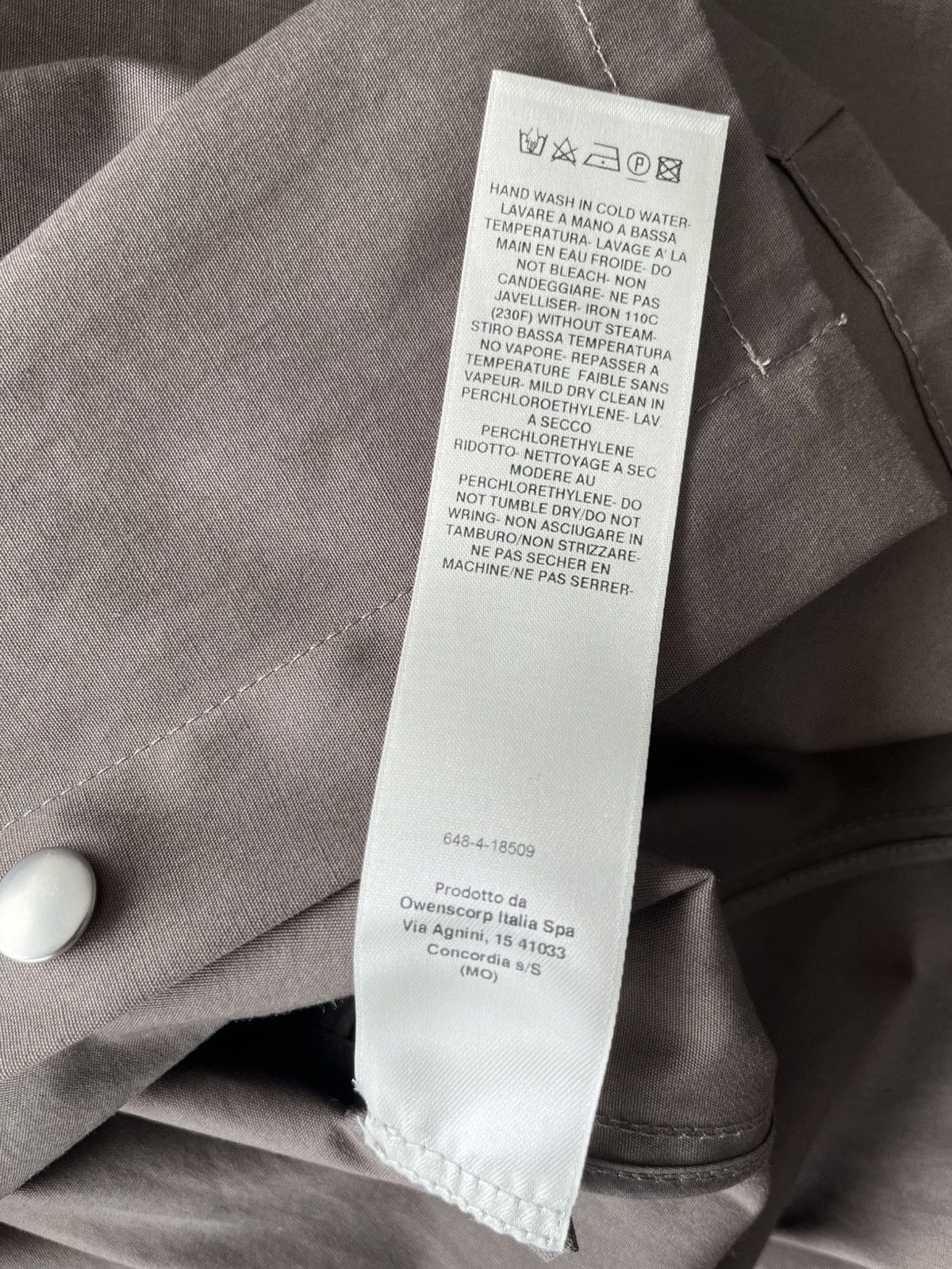 Rick Owens Drkshdw Super Rare Runway Rick Owens Jacket Shirt Size US M / EU 48-50 / 2 - 7 Thumbnail