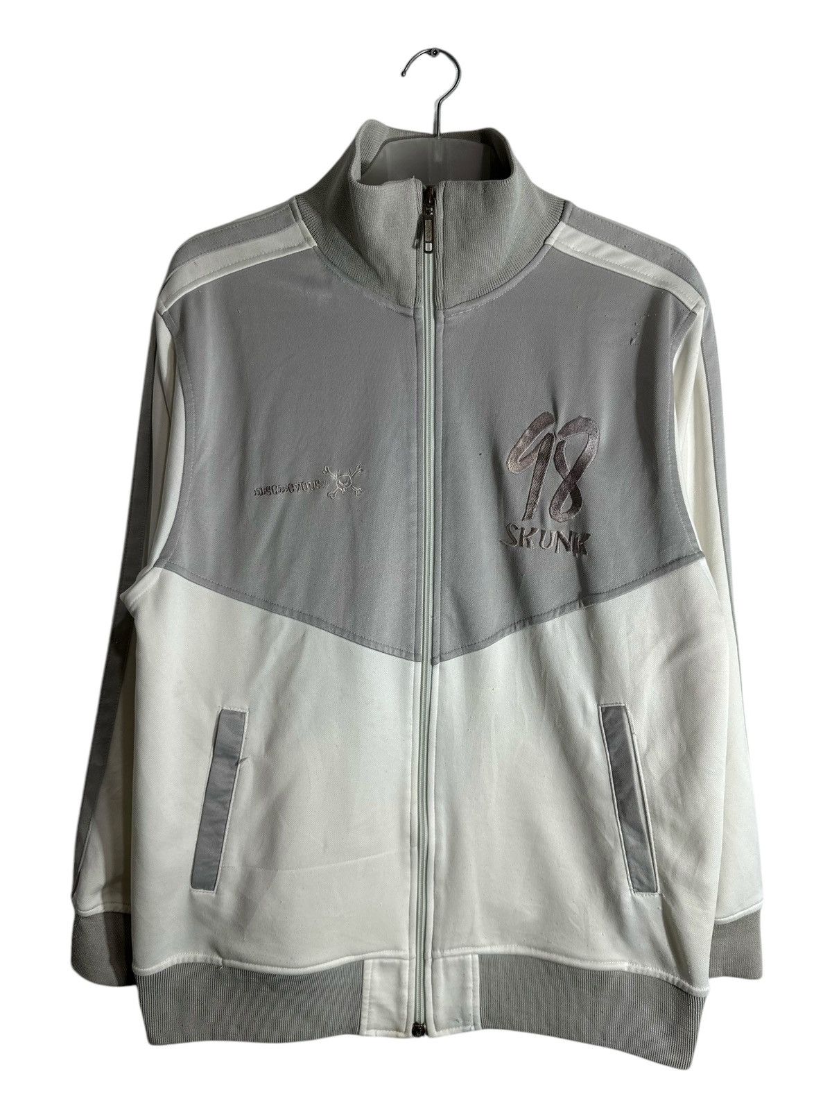 20471120 MISCHIEVOUS BLUE RABBIT SKUNK JACKET KAPITAL LGB STYLE Size US M / EU 48-50 / 2 - 5 Thumbnail