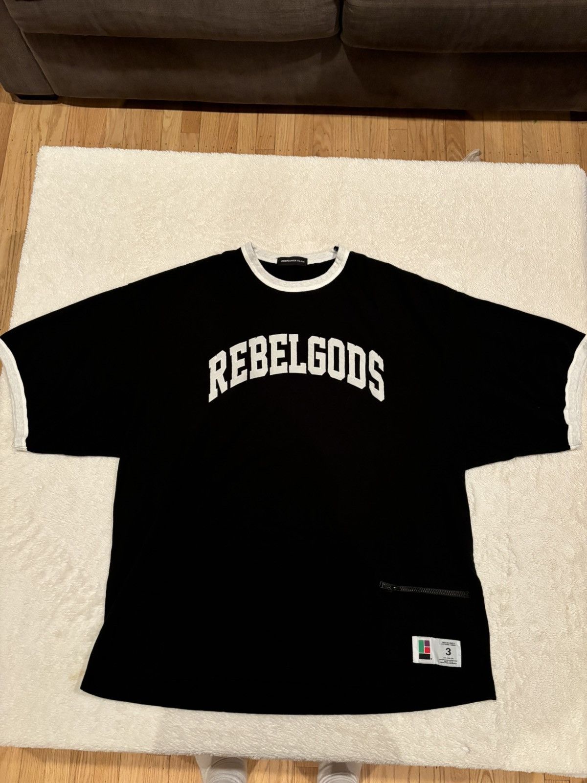 トップス UNDERCOVER THE REBELGODS TEE UNISEX Undercover Men's Rebel Gods T-Shirt in Green Undercover