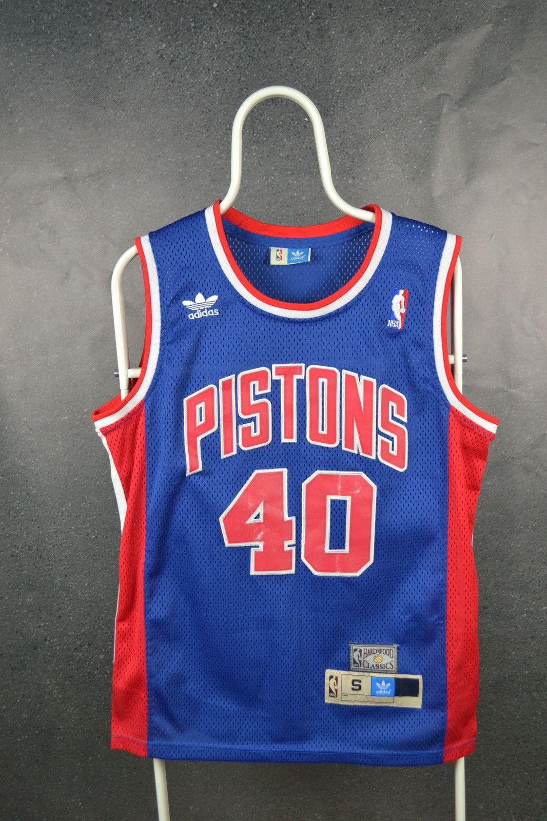 NBA Detroit Pistons Laimbeer #40 jersey hardwood classics adidas Size US S / EU 44-46 / 1 - 1 Thumbnail