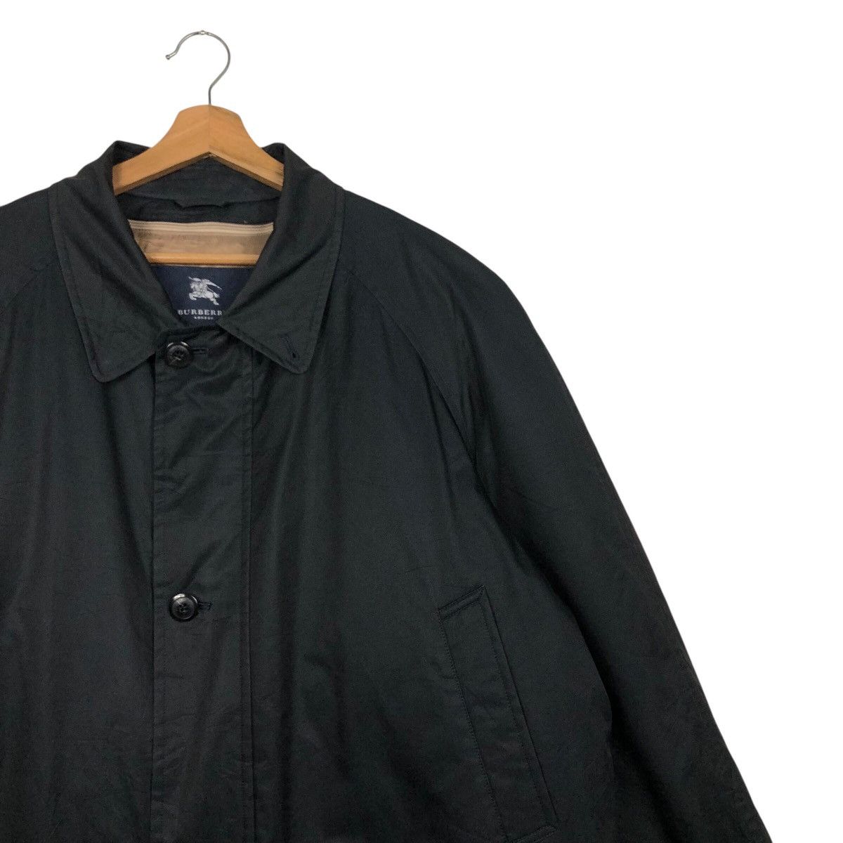 Burberry 📌Vintage Long Jacket Burberry London Nova Check Blanket Size US L / EU 52-54 / 3 - 7 Thumbnail