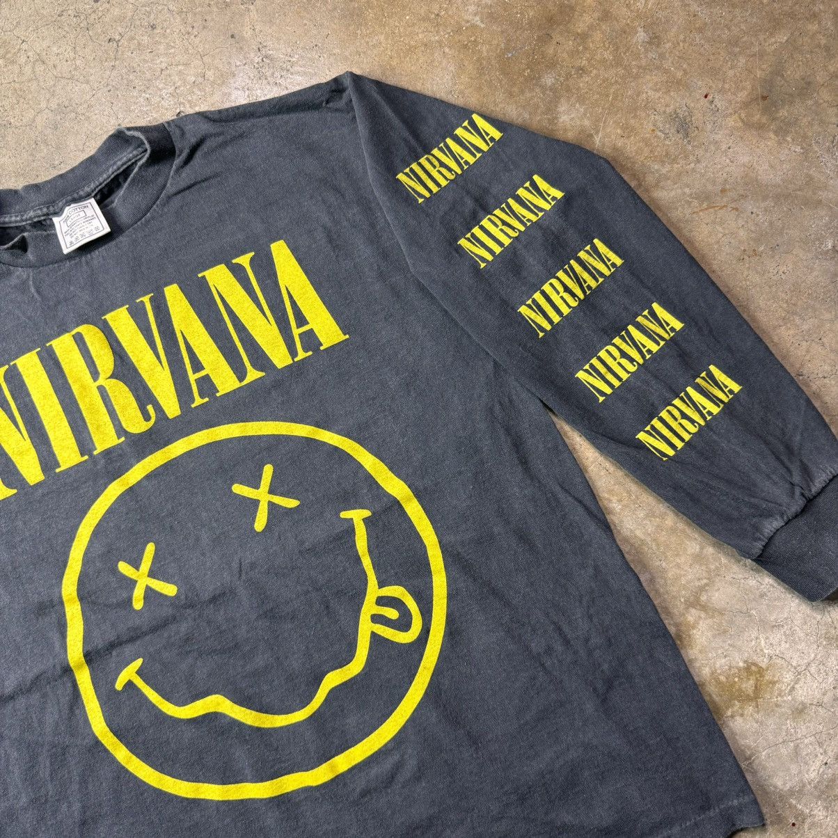 Band Tees × Nirvana Nirvana Size US L / EU 52-54 / 3 - 3 Thumbnail