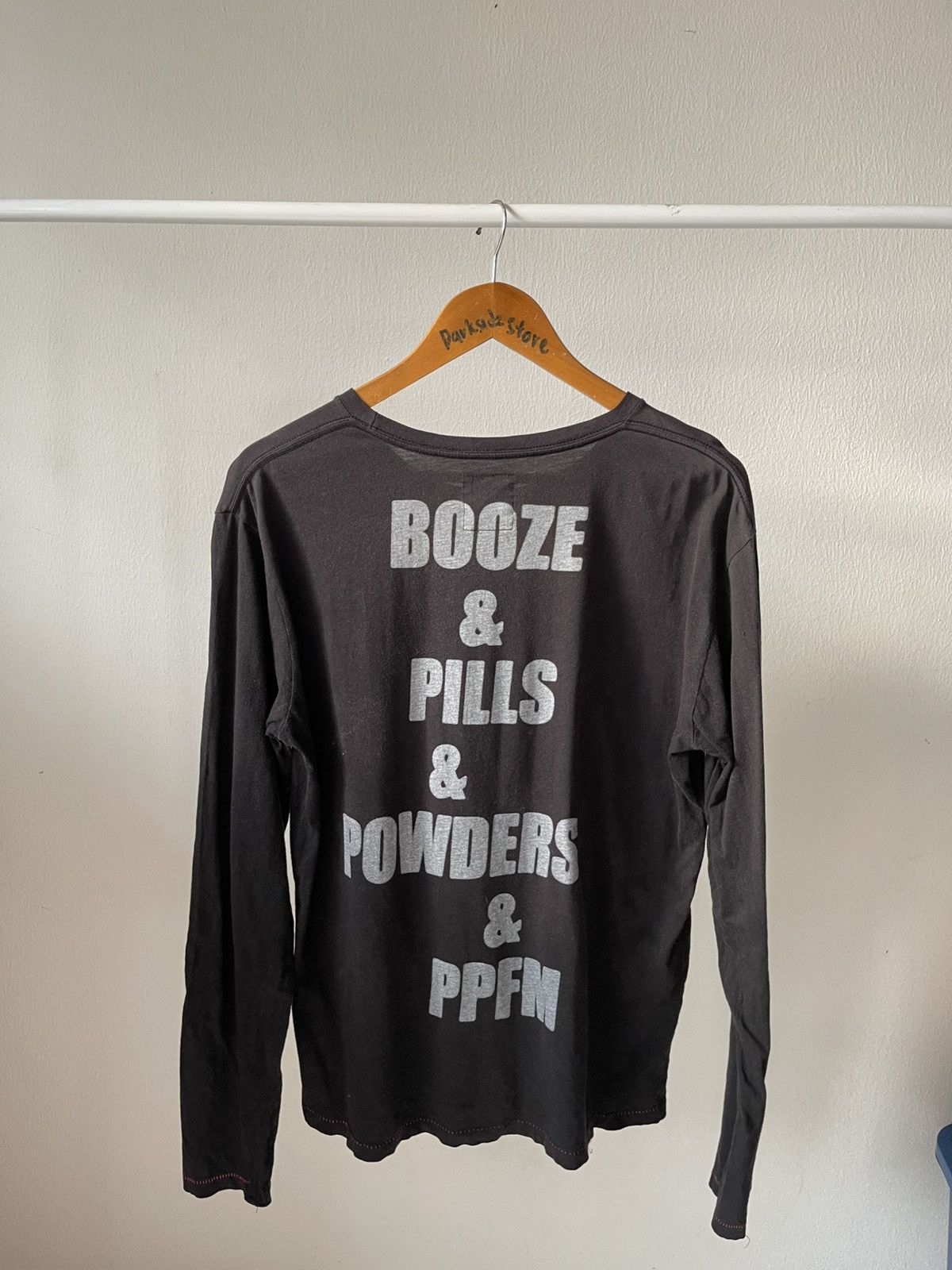 PPFM 2000s PPFM 'Booze&Pills&Powers' Long Sleeve Size US M / EU 48-50 / 2 - 2 Thumbnail