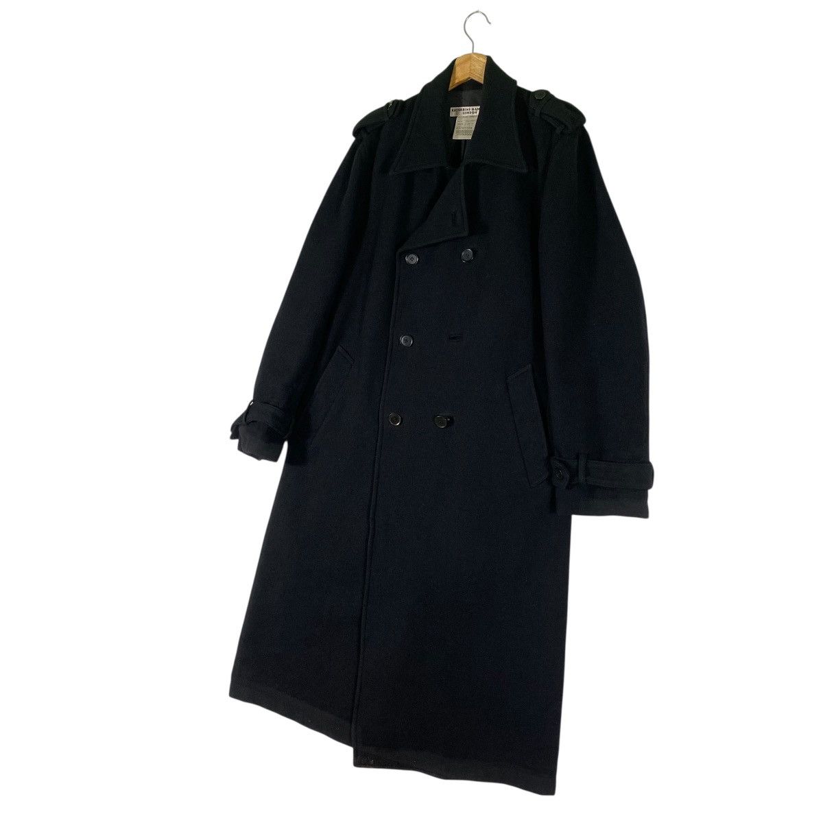 Katharine Hamnett London Vintage Katharine Hamnett London Jacket L Size Black Colour Size US L / EU 52-54 / 3 - 2 Thumbnail
