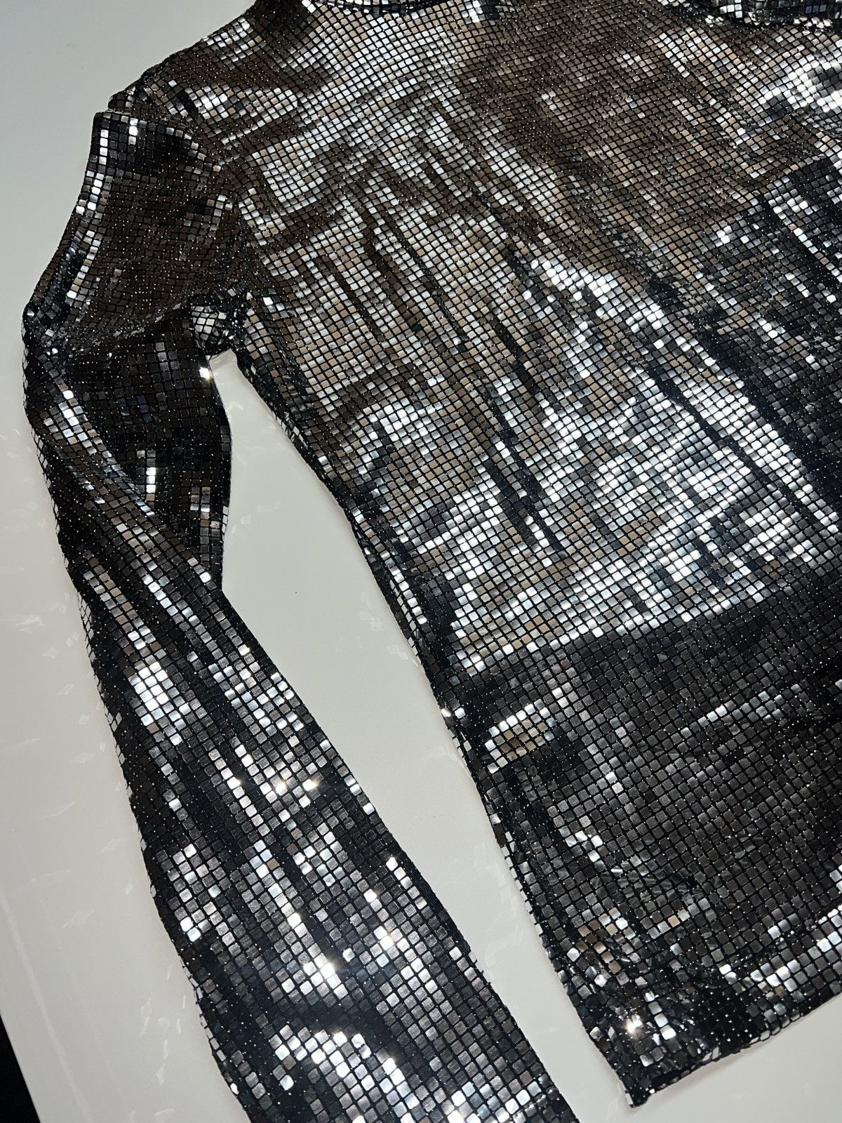 Maison Margiela Mm6 maison margiela disco ball turtleneck Size S / US 4 / IT 40 - 4 Thumbnail