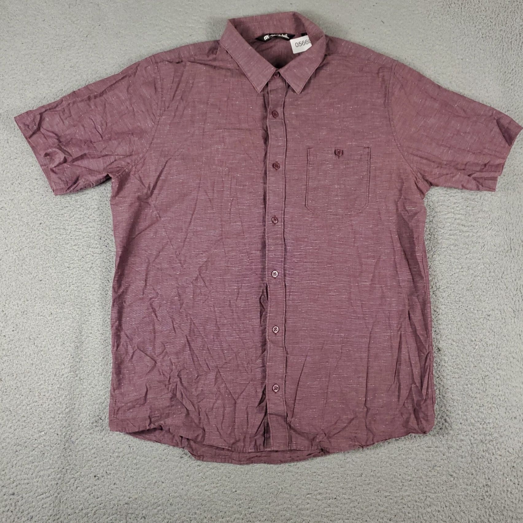 TravisMathew Travis Mathew Button Up Shirt Mens Large Red Casual Short Sleeve Woven Size US L / EU 52-54 / 3 - 2 Thumbnail