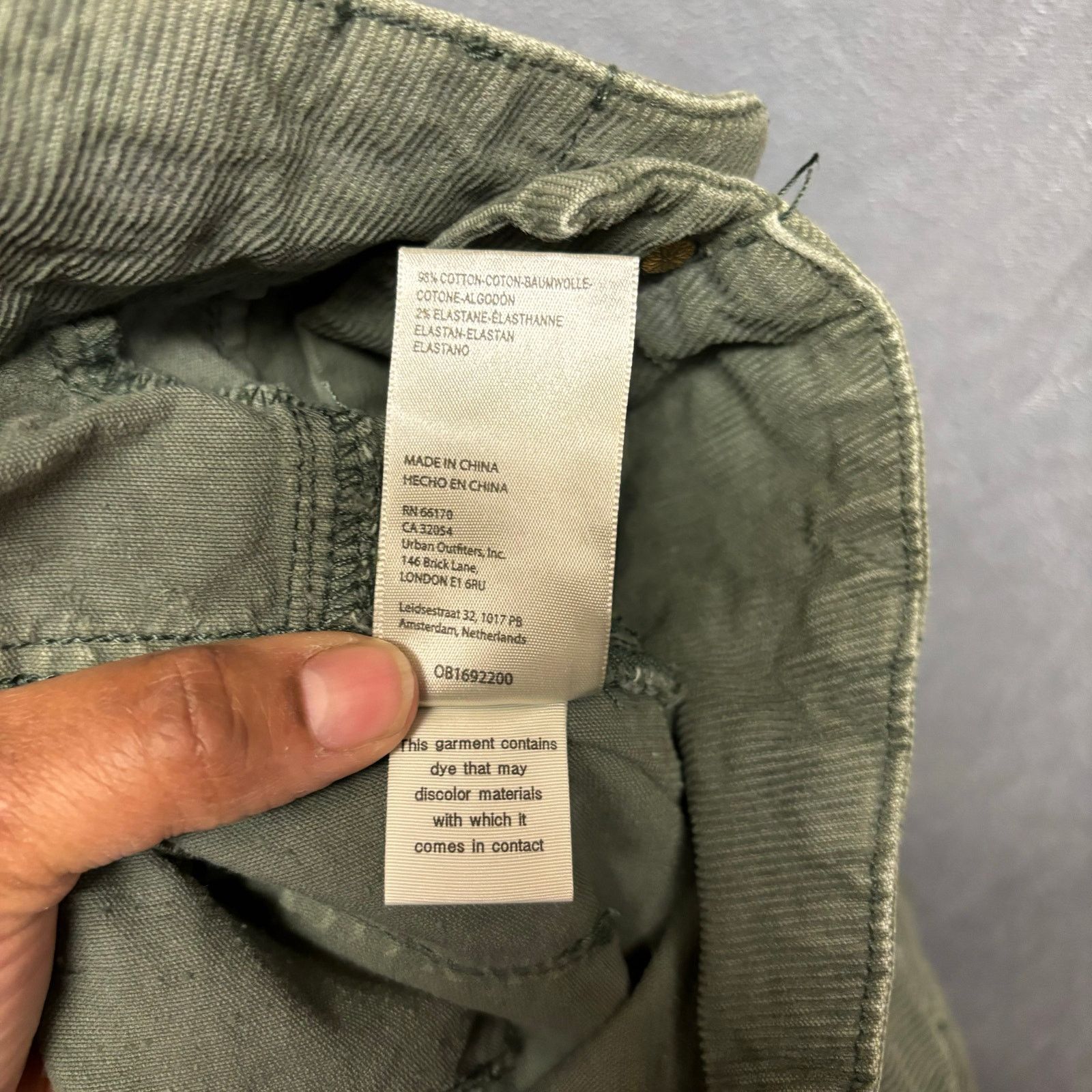 Other We The Free Bootleg Short Pants Corduroy Flare Size 32 Size 32" / US 10 / IT 46 - 10 Thumbnail