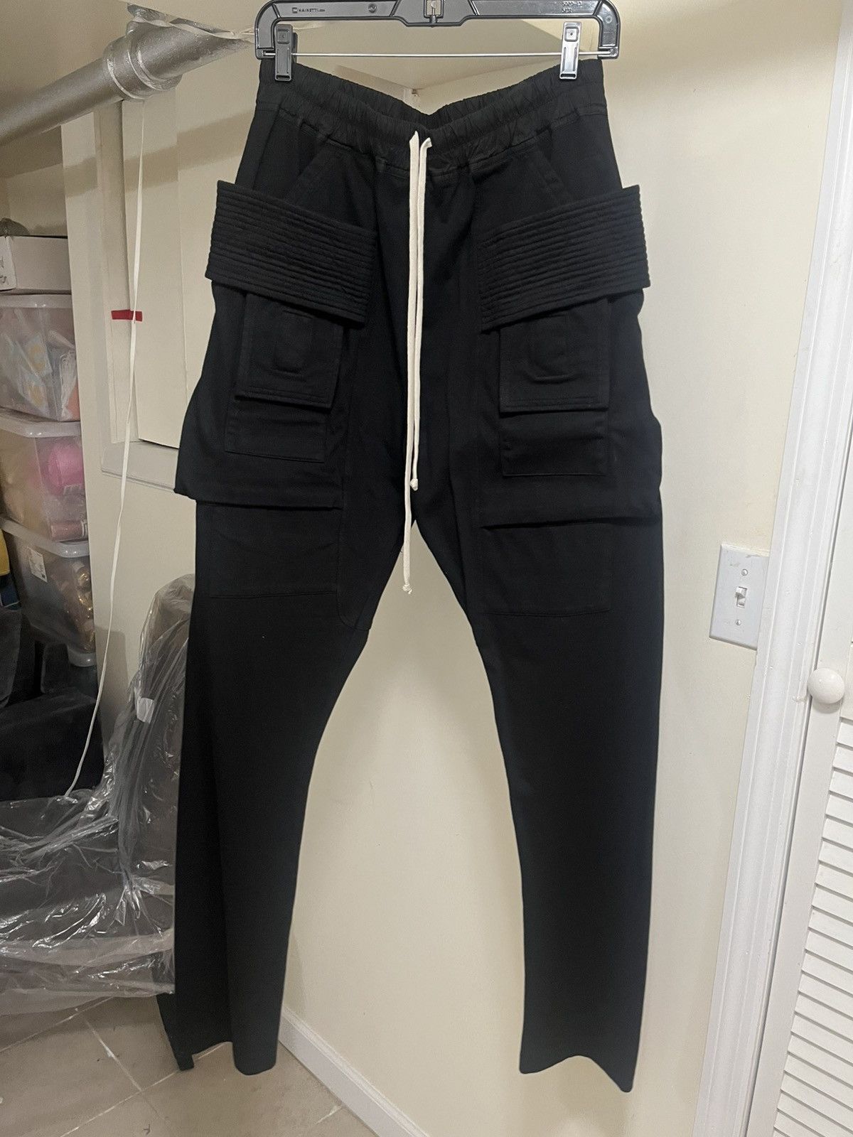 Rick Owens Drkshdw Rick Owens Darkshdw Creatch Cargo Drawstring Pant Sz Small Size US 32 / EU 48 - 1 Thumbnail