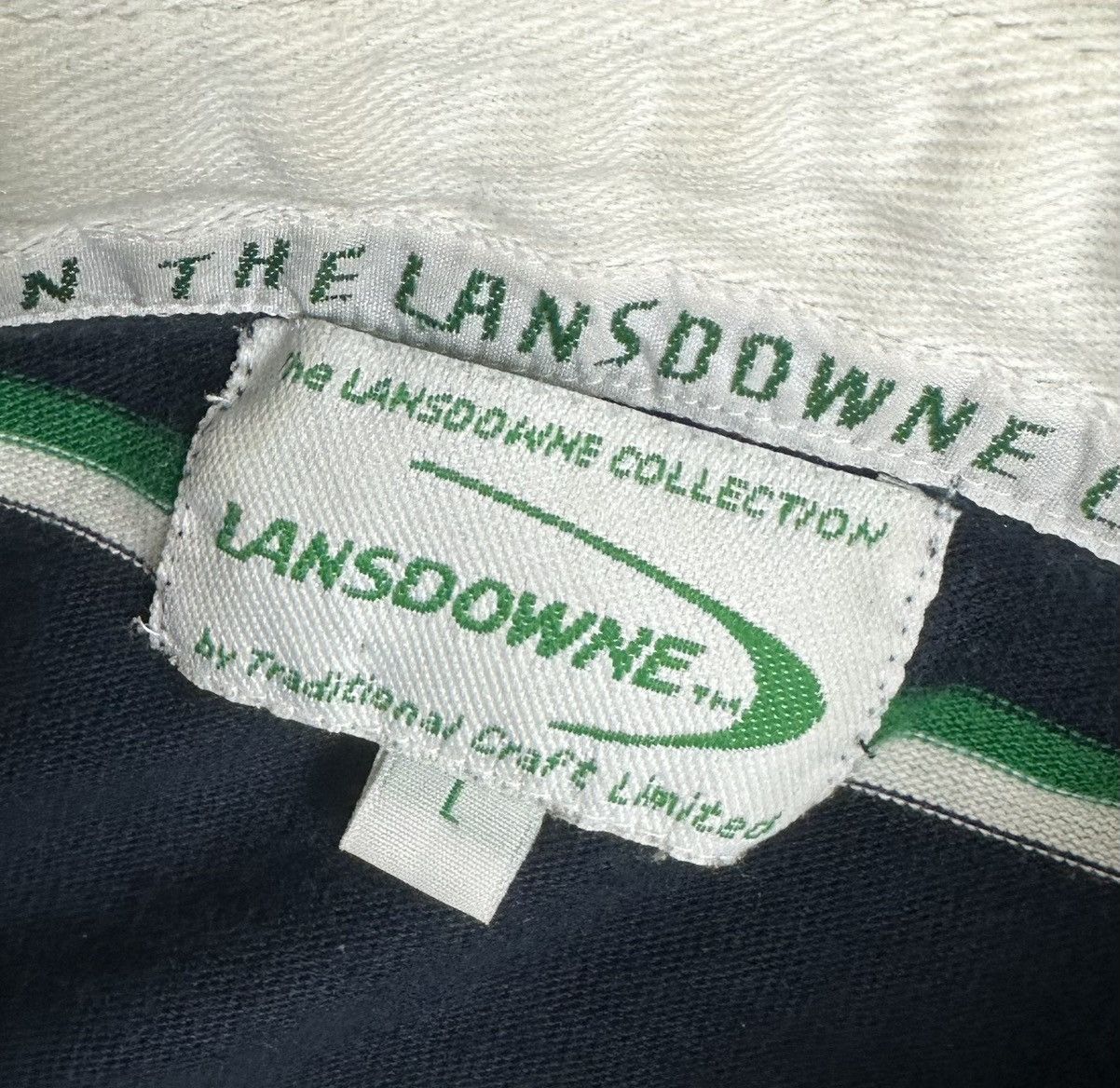 Other Lansdowne Ireland Vintage Rugby Long Sleeve Jersey Size US L / EU 52-54 / 3 - 6 Thumbnail