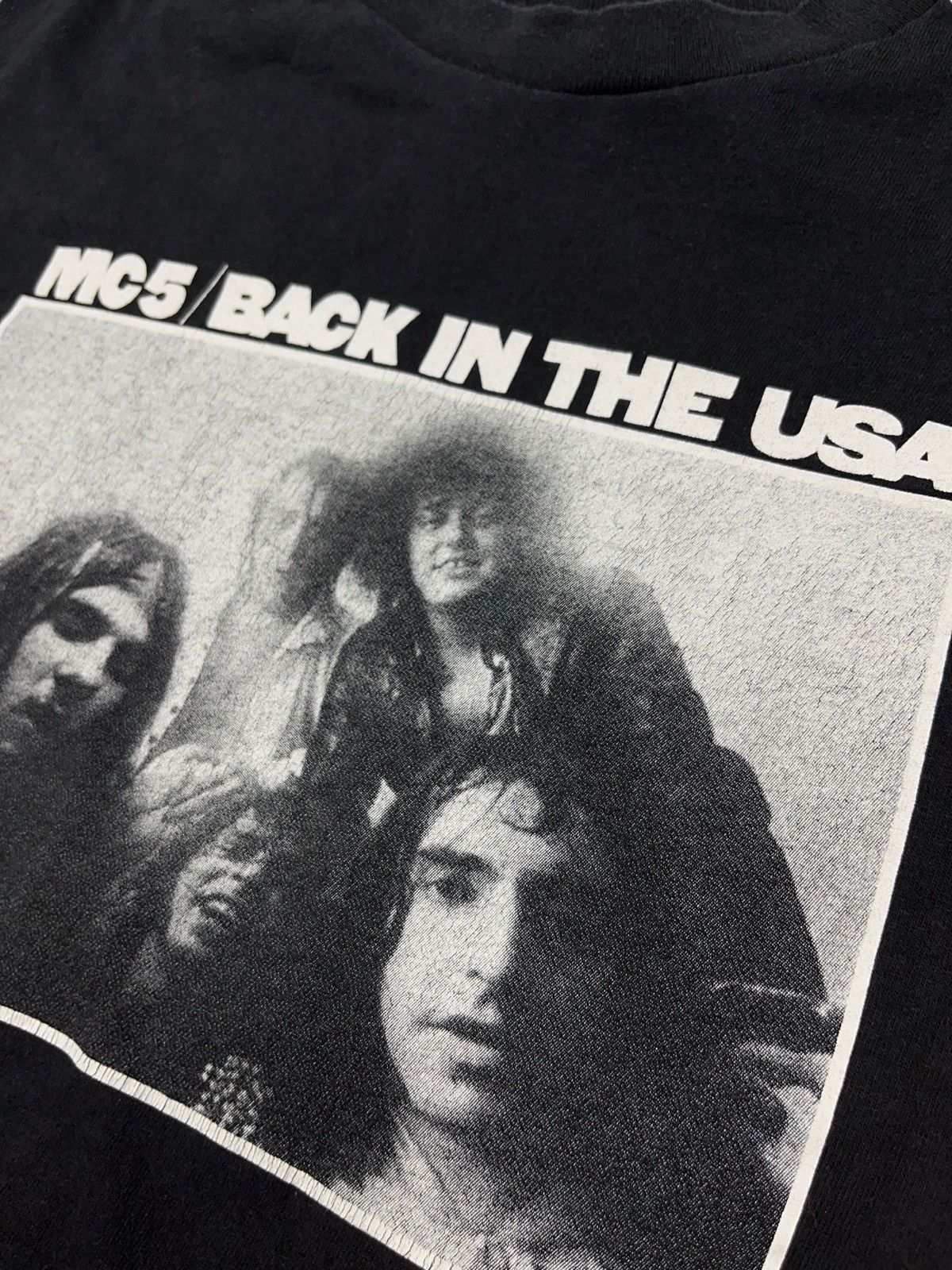 Band Tees Vintage MC5 Back In The USA Garage Rock T-shirt Stooges 90s Size US L / EU 52-54 / 3 - 3 Thumbnail