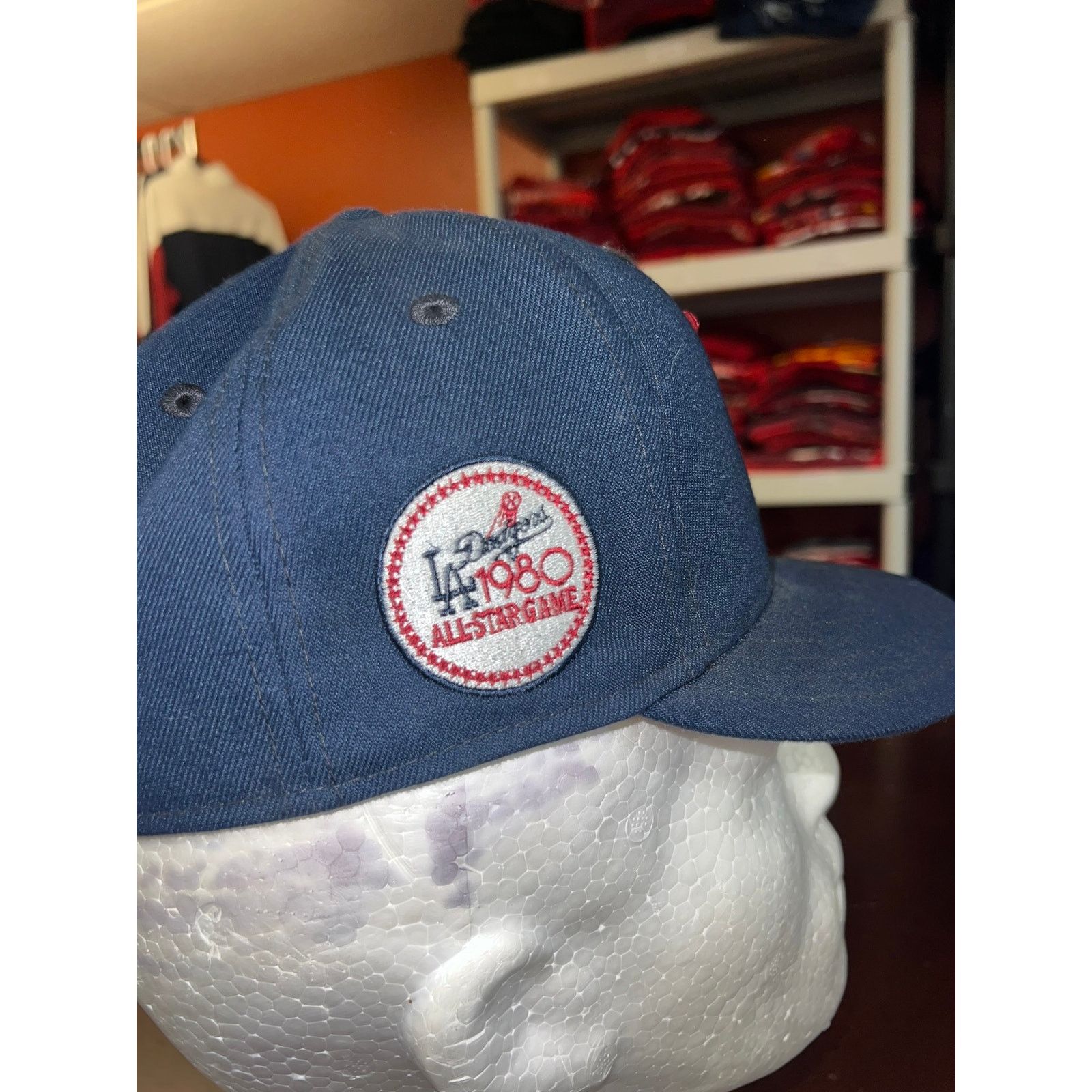 New Era LA Dodgers All Star Game Hat Fitted Cap 7 1/4 Cooperstown Size ONE SIZE - 6 Thumbnail