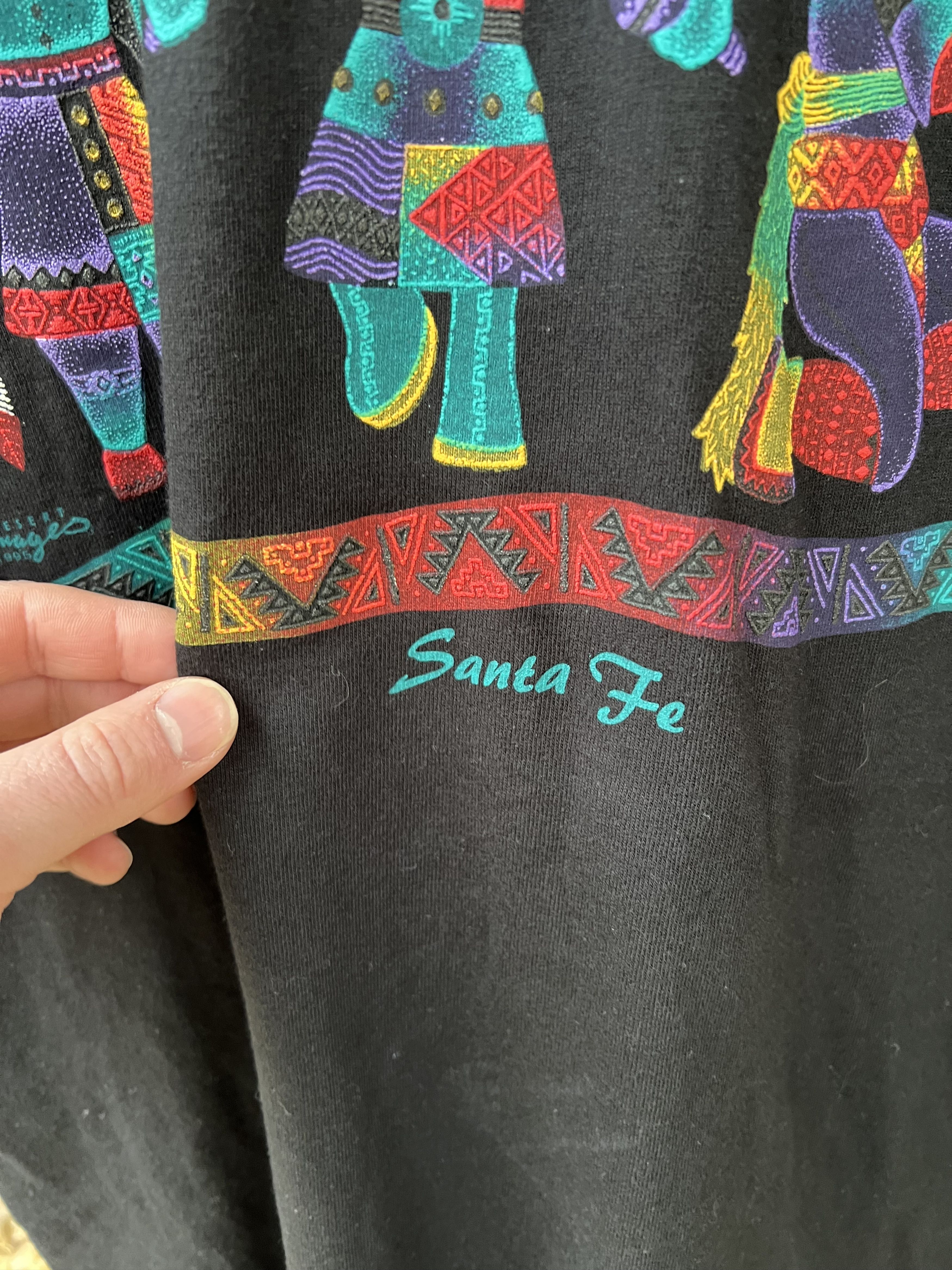 Fruit Of The Loom 1995 Santa Fe Native Tribe Tee Aztec Size US L / EU 52-54 / 3 - 3 Thumbnail