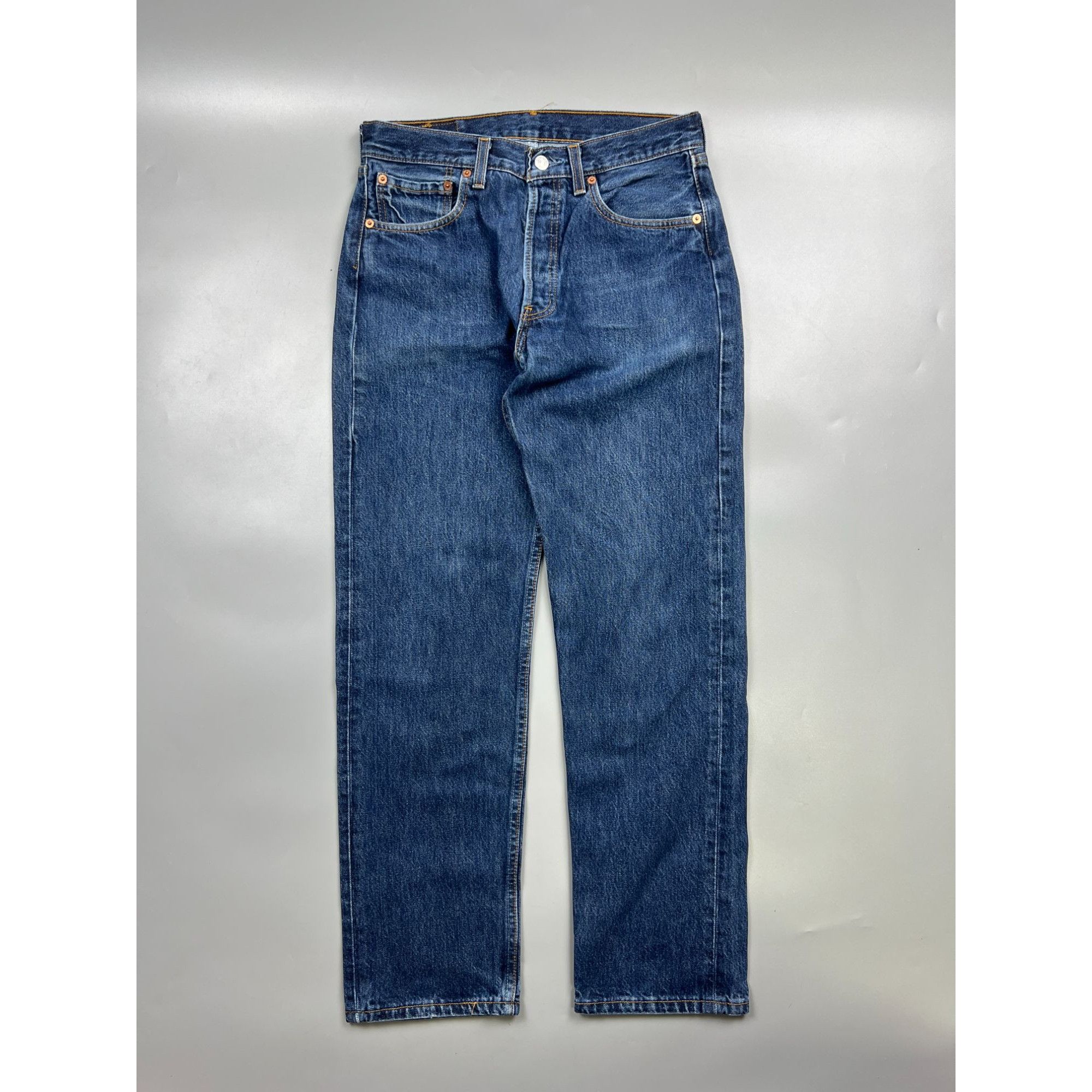 Levi's Vintage Clothing Levi’s 501 Made in UK Vintage Denim Jeans Pants (Y0927) Size US 32 / EU 48 - 1 Thumbnail