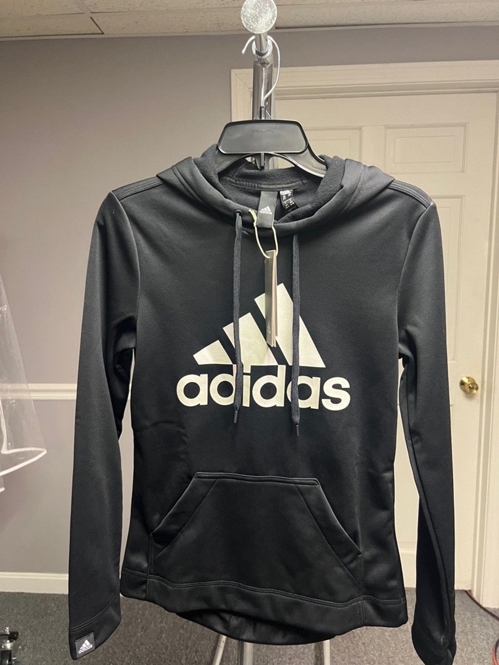 Adidas Women's Adidas Hoodie Black 2XS Size XS / US 0-2 / IT 36-38 - 1 Thumbnail