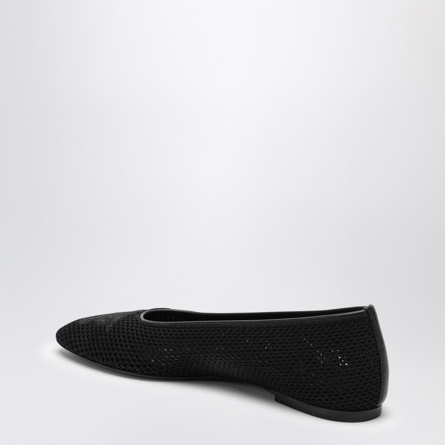 Burberry o1d2blof0824 Logo Ballerina in Black Size US 7.5 / IT 37.5 - 4 Thumbnail
