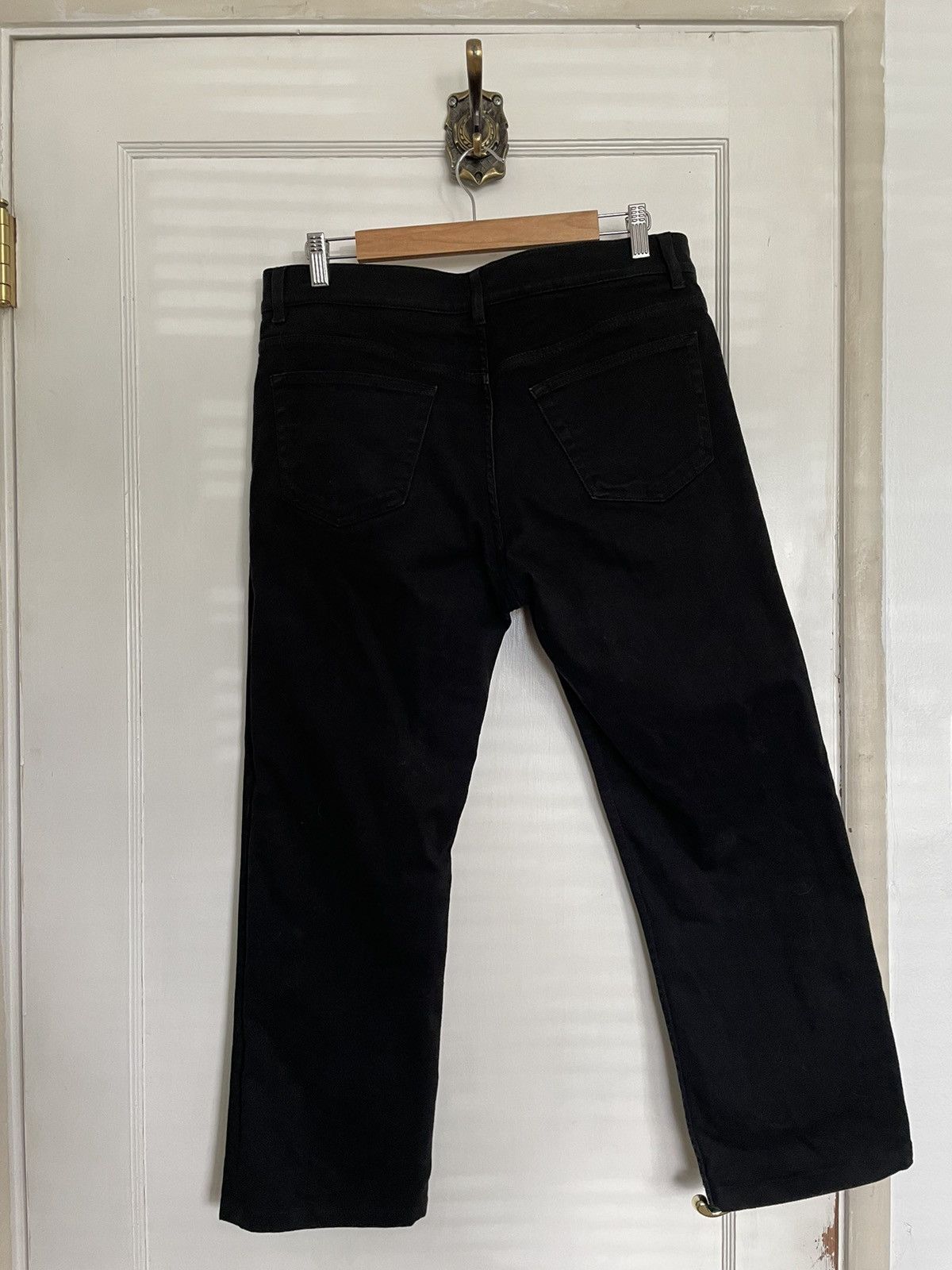 Helmut Lang Helmut Lang Black Elastic Denim Size US 34 / EU 50 - 2 Thumbnail