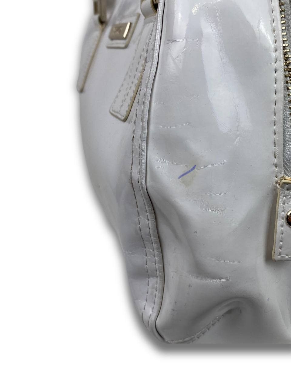 Versace Vintage VERSACE Parfums White Handle Bag M519 Size ONE SIZE - 13 Thumbnail