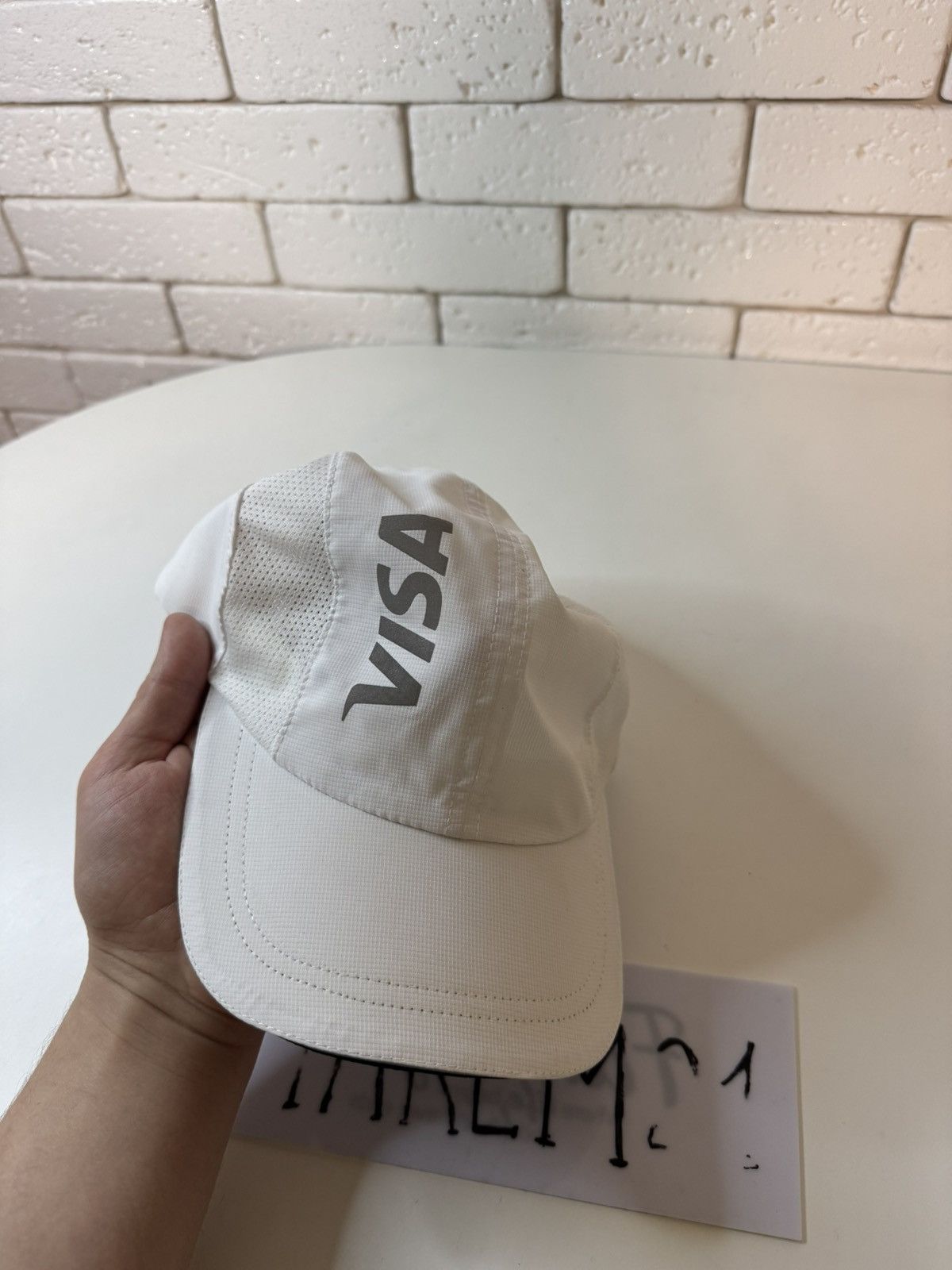 Vintage Visa vintage cap hat Size ONE SIZE - 2 Thumbnail