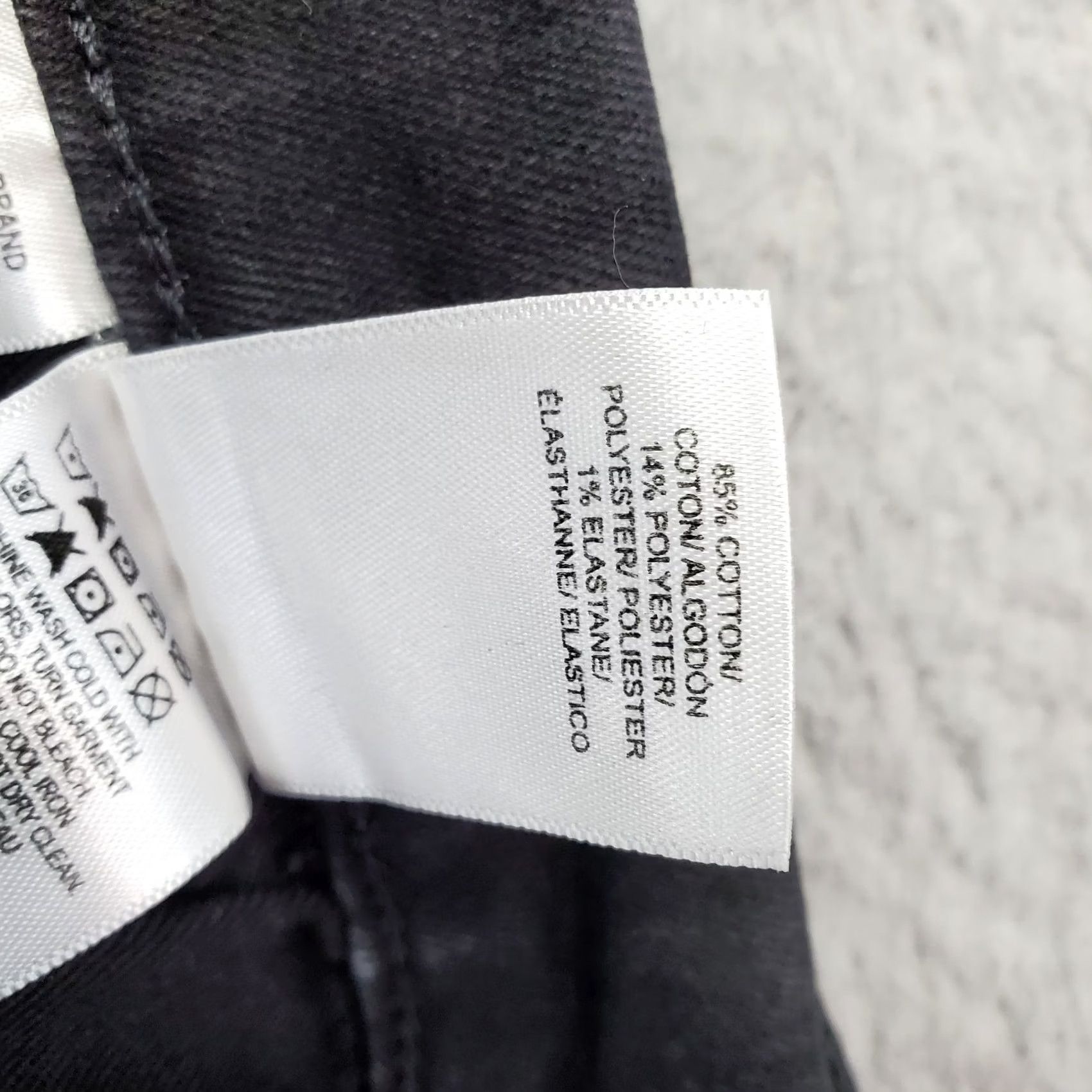 Lucky Brand Lucky Brand Jeans Mens 34/32 Black Denim Stretch Streetwear Grunge Straight Leg Shirt Size US 34 / EU 50 - 7 Thumbnail