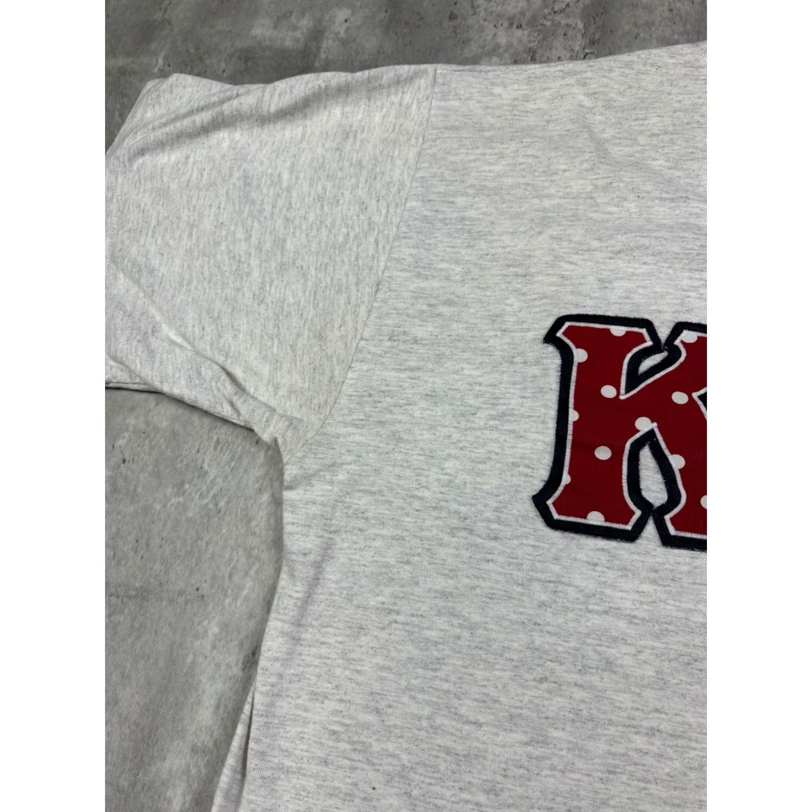 Russell Athletic VINTAGE Russell Athletic Frat T-Shirt XL Men Gray 80s 90s USA Crew Neck Short Sleeve Cotton Regular Size US XL / EU 56 / 4 - 6 Thumbnail
