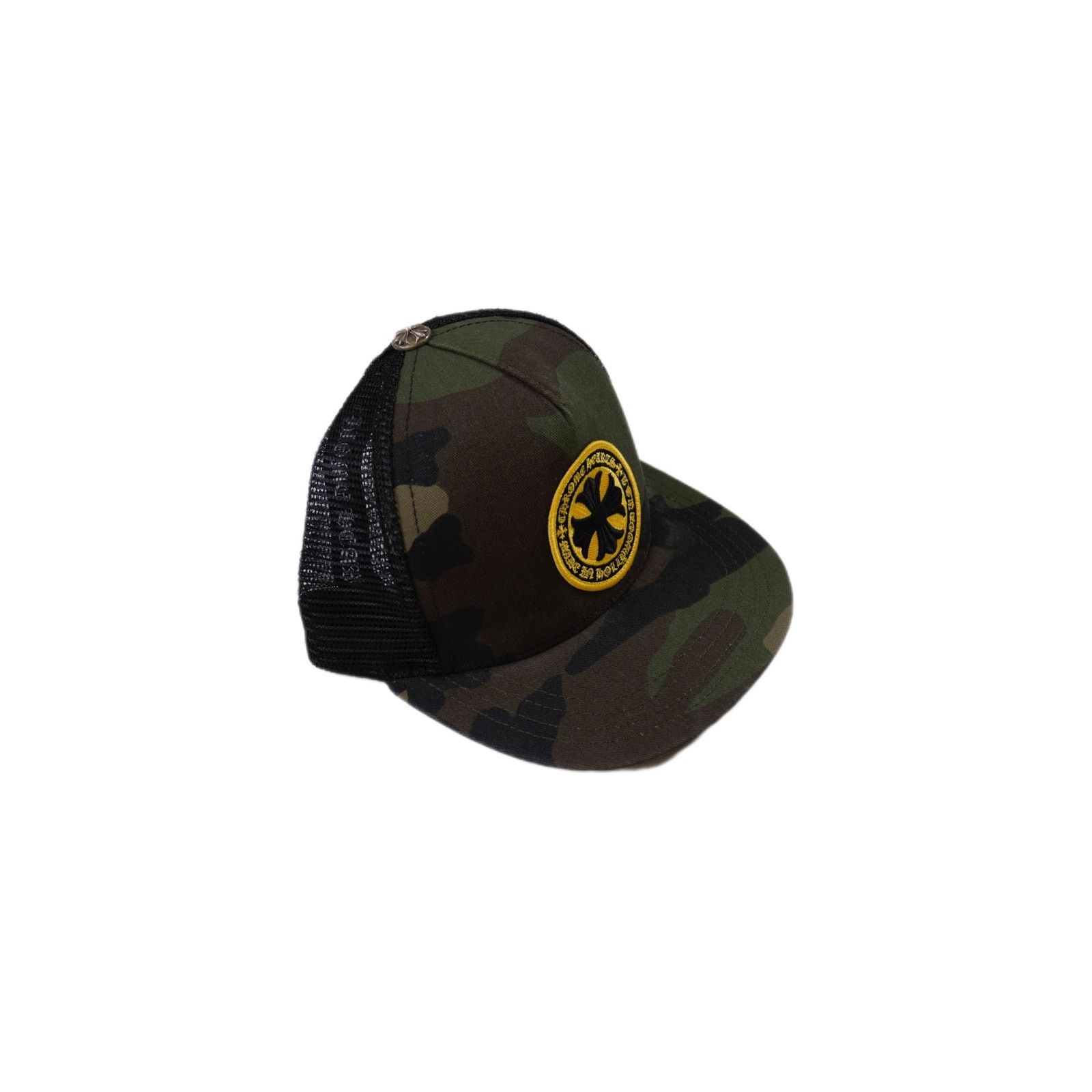 Chrome Hearts Camo Plus Cross Seal Stamp Trucker Hat Size ONE SIZE - 2 Thumbnail