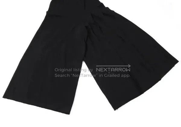 Comme des Garcons Comme Des Garcons size M Black vintage wide leg pants Size 25" / US 0 / IT 36 - 5 Thumbnail