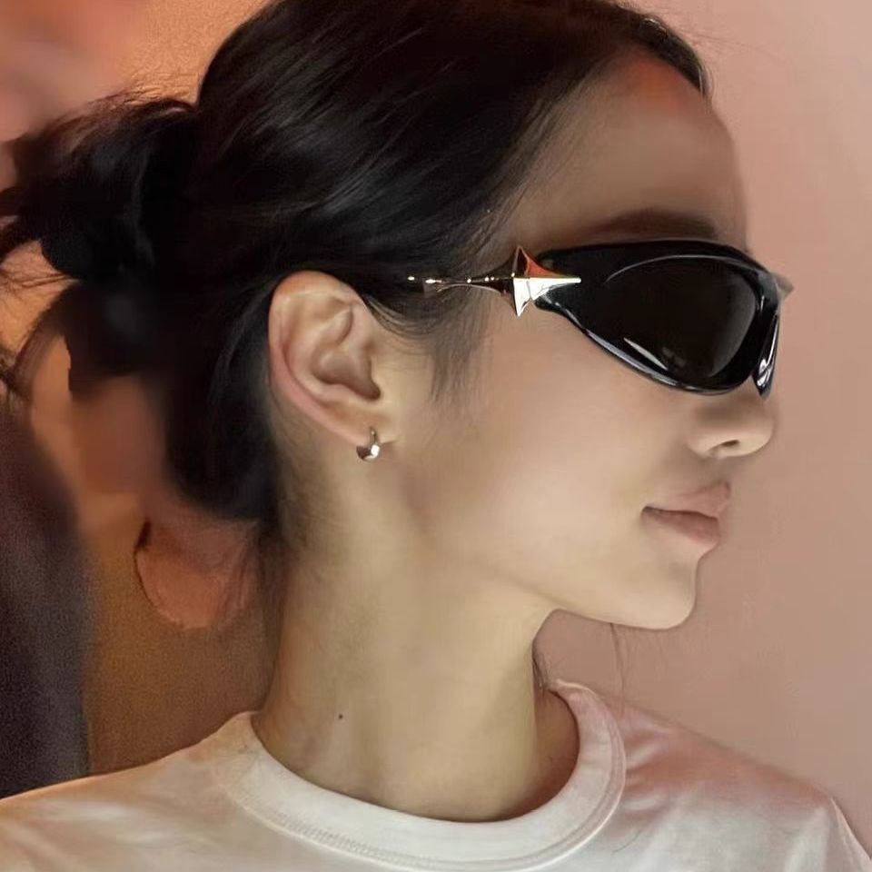 Electric Visual Vibe Street ins style custom avant-garde sunglasses Size ONE SIZE - 3 Thumbnail