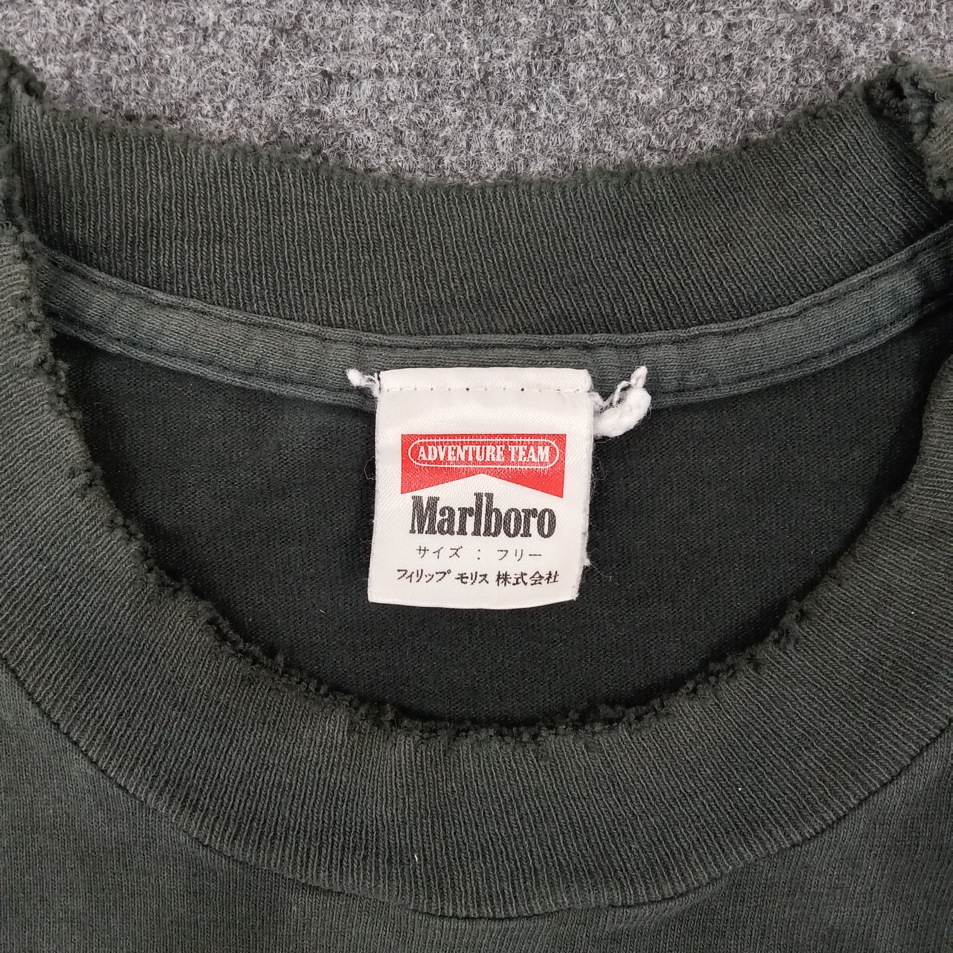 Marlboro × Vintage Marlboro Adventure Team Promo Distressed Tshirt Size US L / EU 52-54 / 3 - 3 Thumbnail