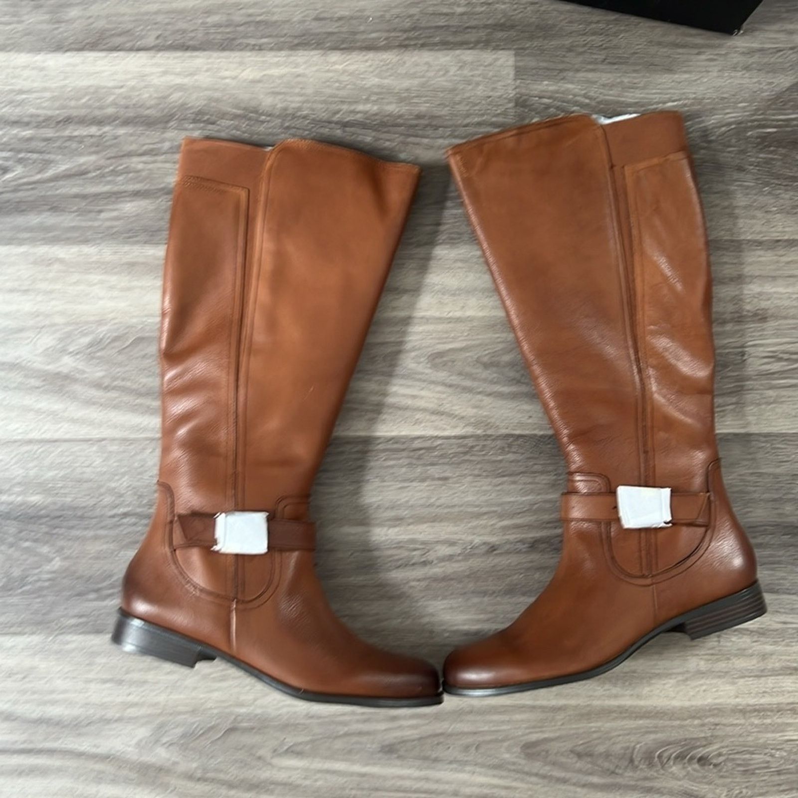 Other Naturalizer Casual Leather Tall Riding Boots with Buckle 12 Size US 12 / IT 42 - 4 Thumbnail