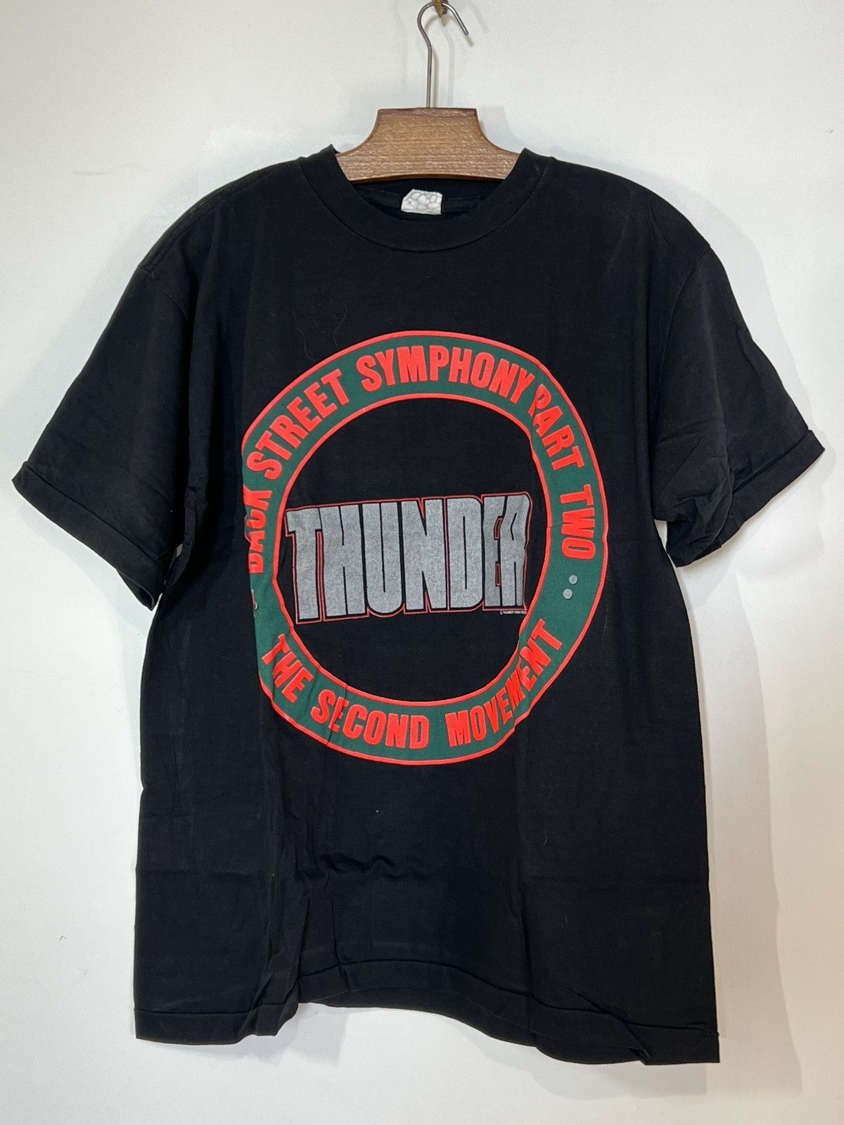 Band Tees Vintage 90s Thunder tour shirt Size US L / EU 52-54 / 3 - 1 Thumbnail