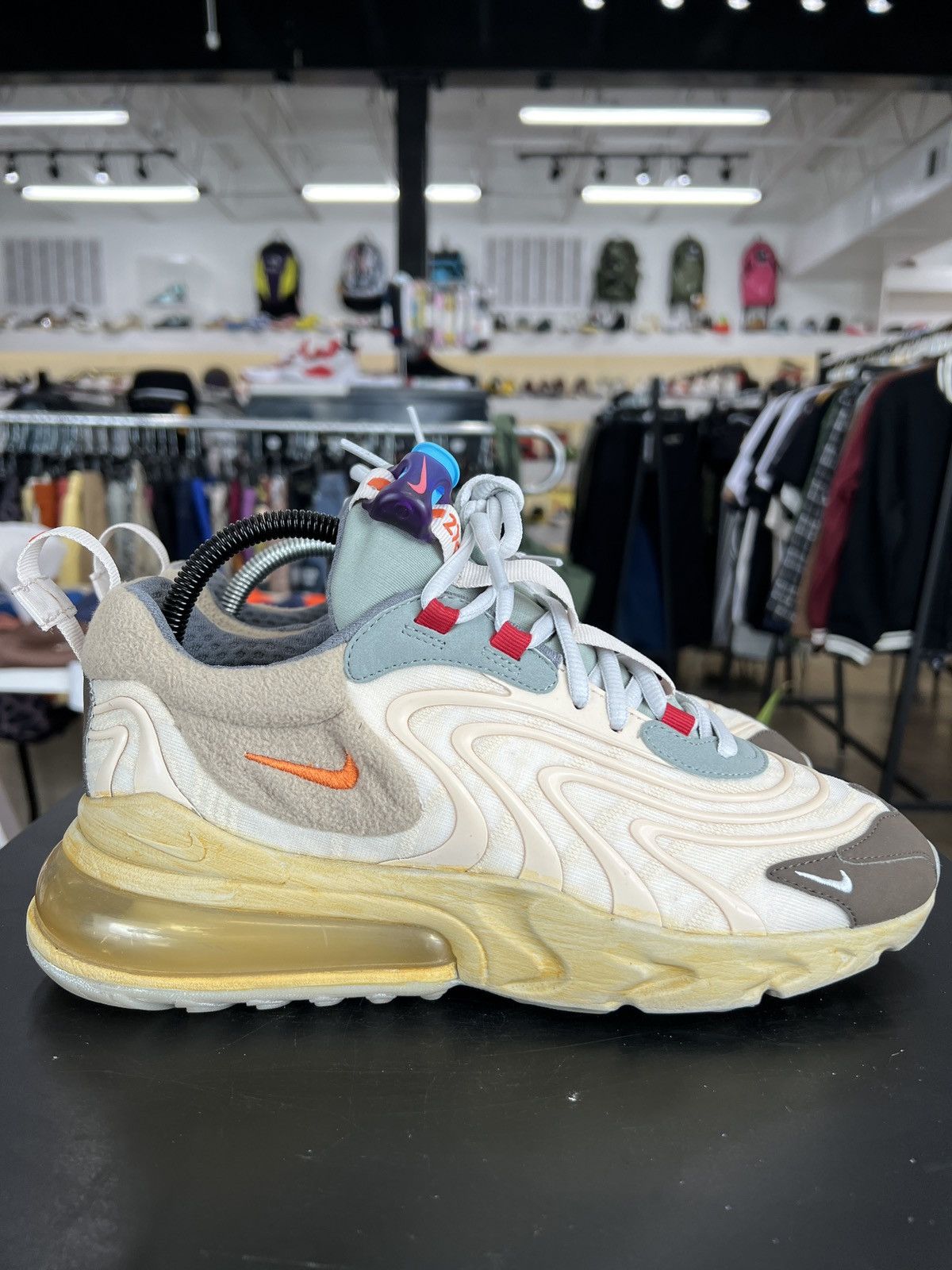 Nike × Travis Scott Nike Air Max 270 Travis Scott Cactus Trails Sz. 8 (2020) Size US 8 / EU 41 - 6 Thumbnail